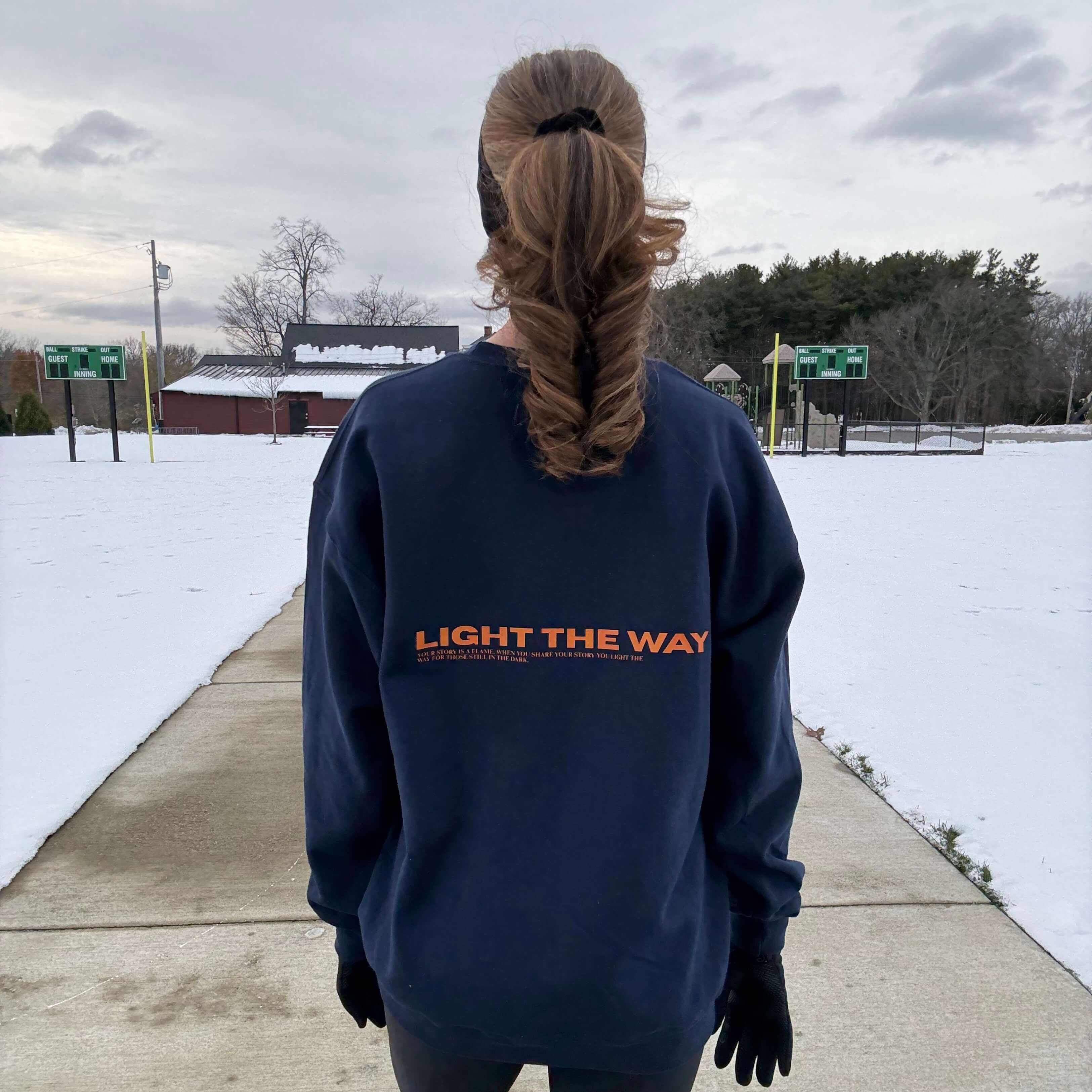 LIGHT THE WAY WOMEN'S SWEATSHIRT
