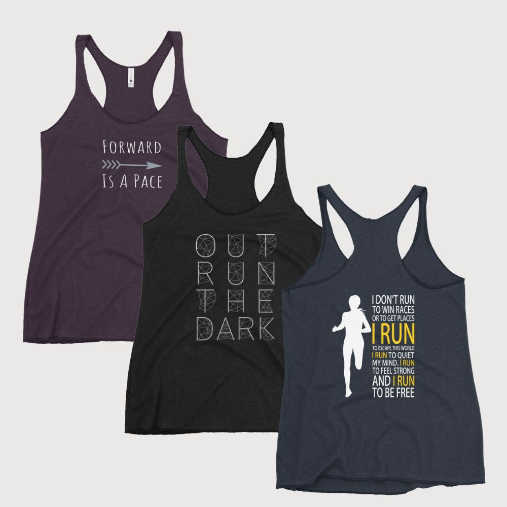 Racerback Tanktops 3-Pack