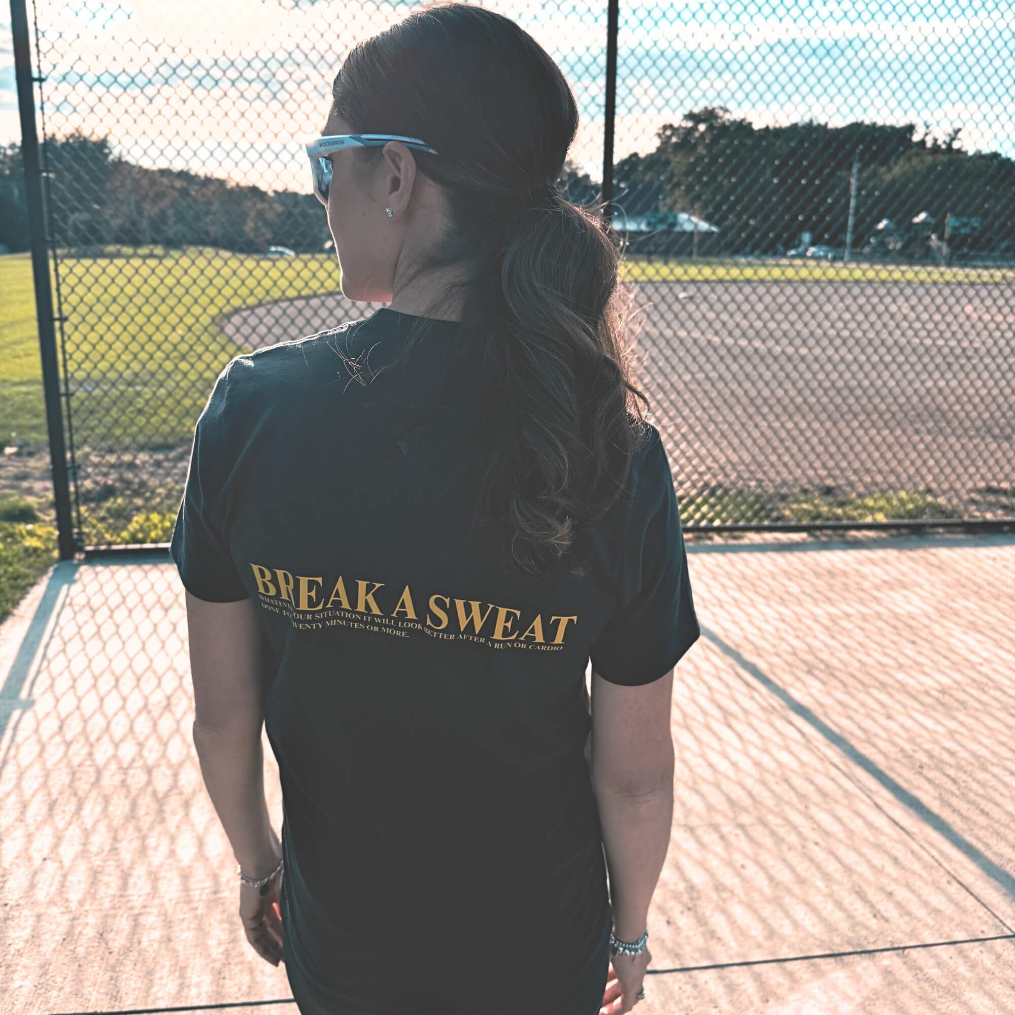 BREAK A SWEAT TEE