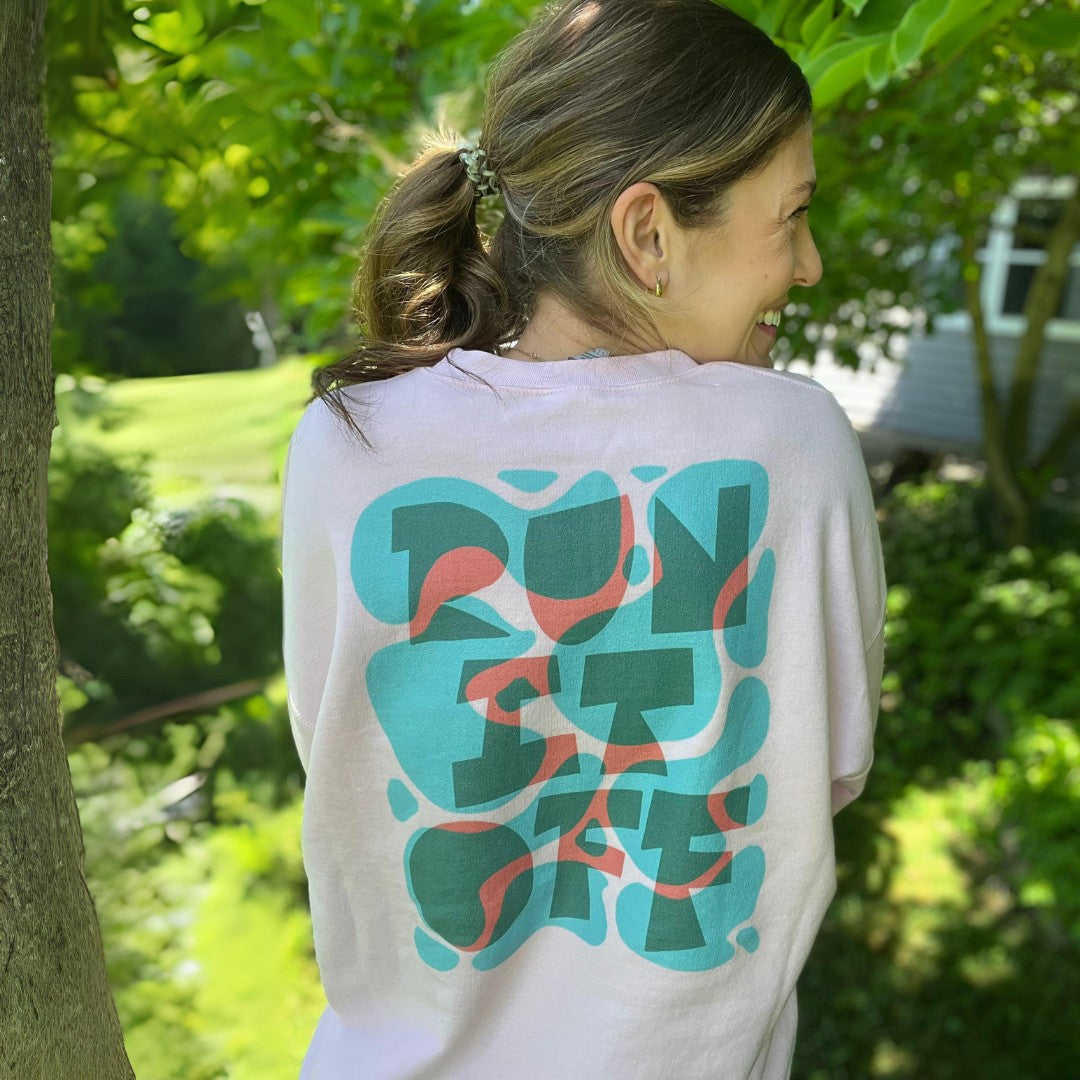 Run It Off Graphic Women's Sweatshirt