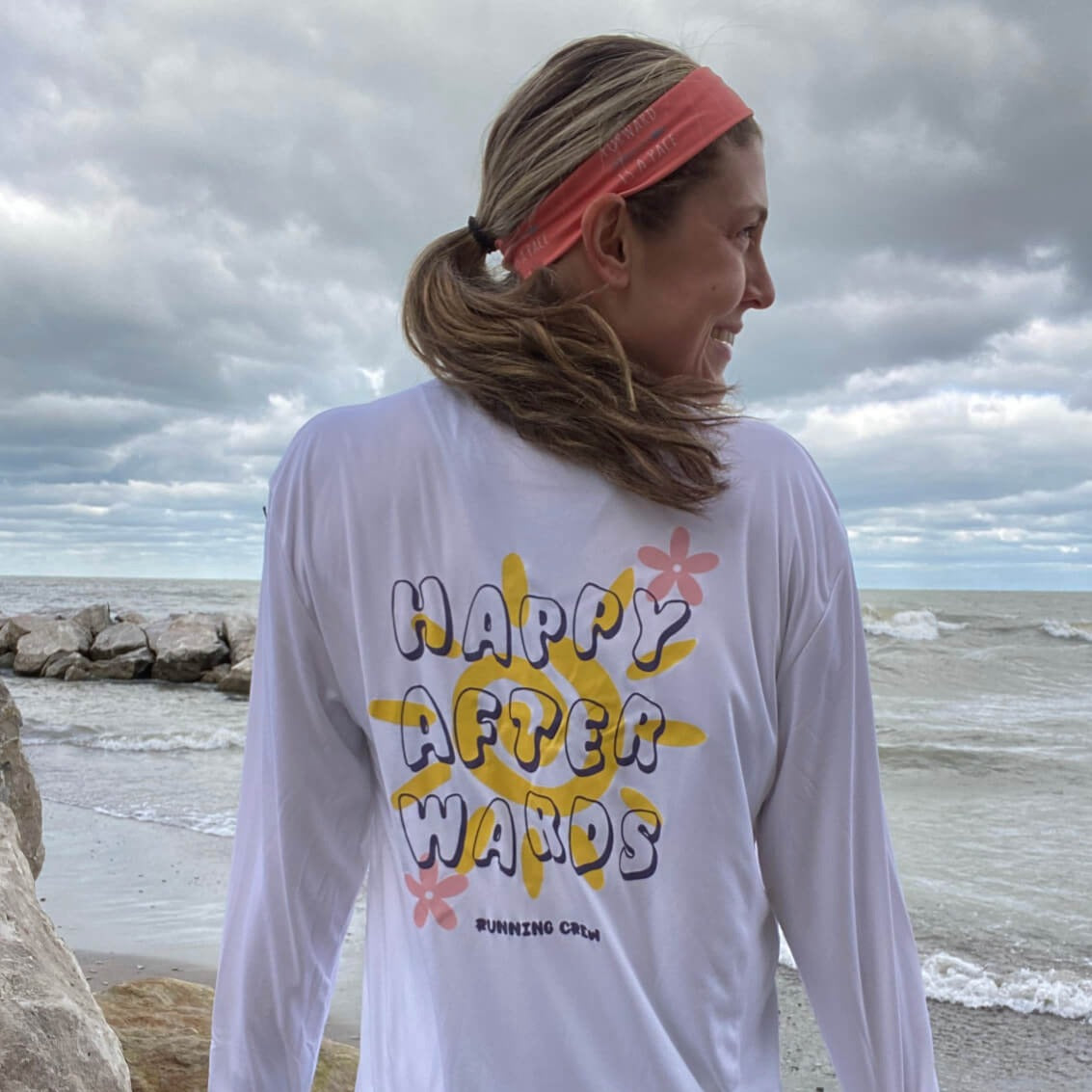 Happy Afterwards Women's Crew Performance Longsleeve