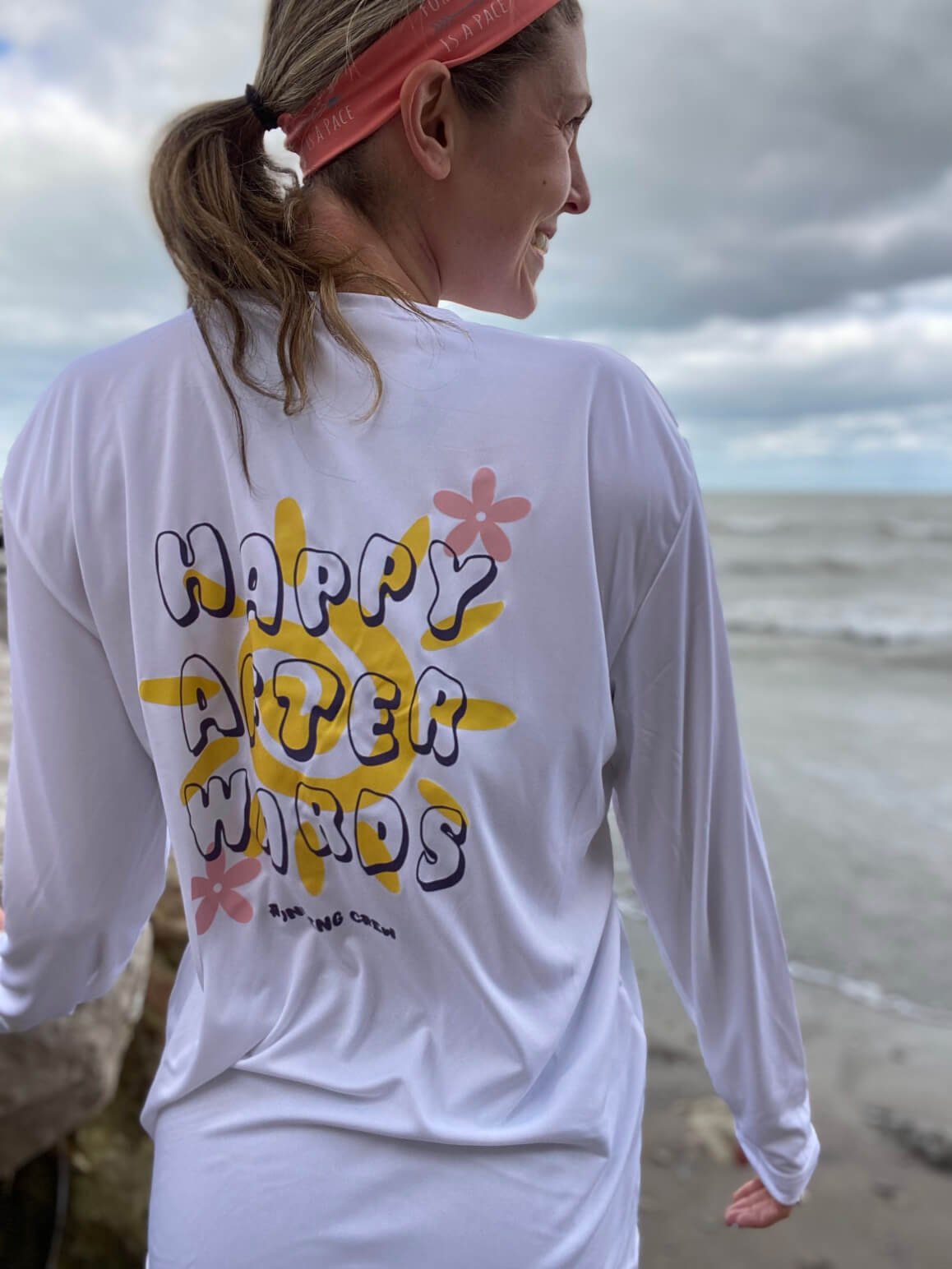 Happy Afterwards Women's Crew Performance Longsleeve