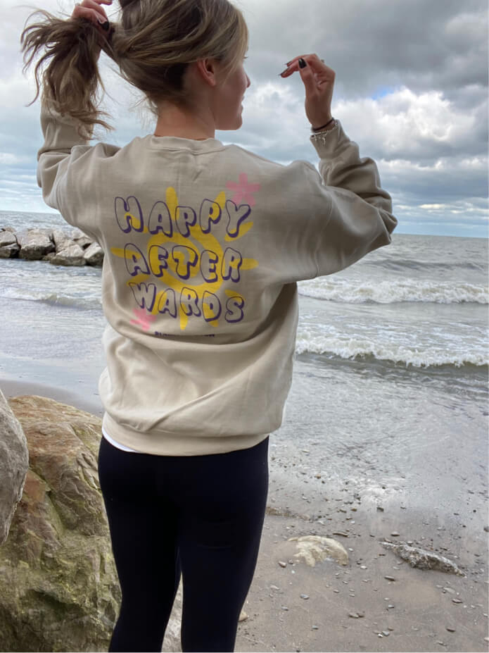 Happy Afterwards Running Crew Women's Sweatshirt