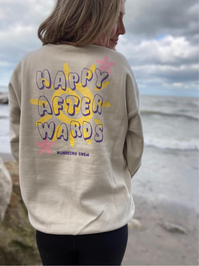 Happy Afterwards Running Crew Women's Sweatshirt