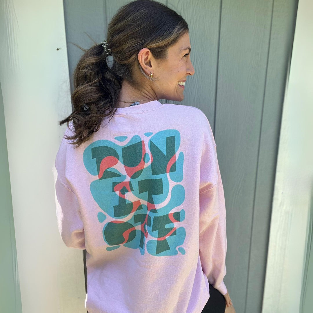 Run It Off Graphic Women's Sweatshirt