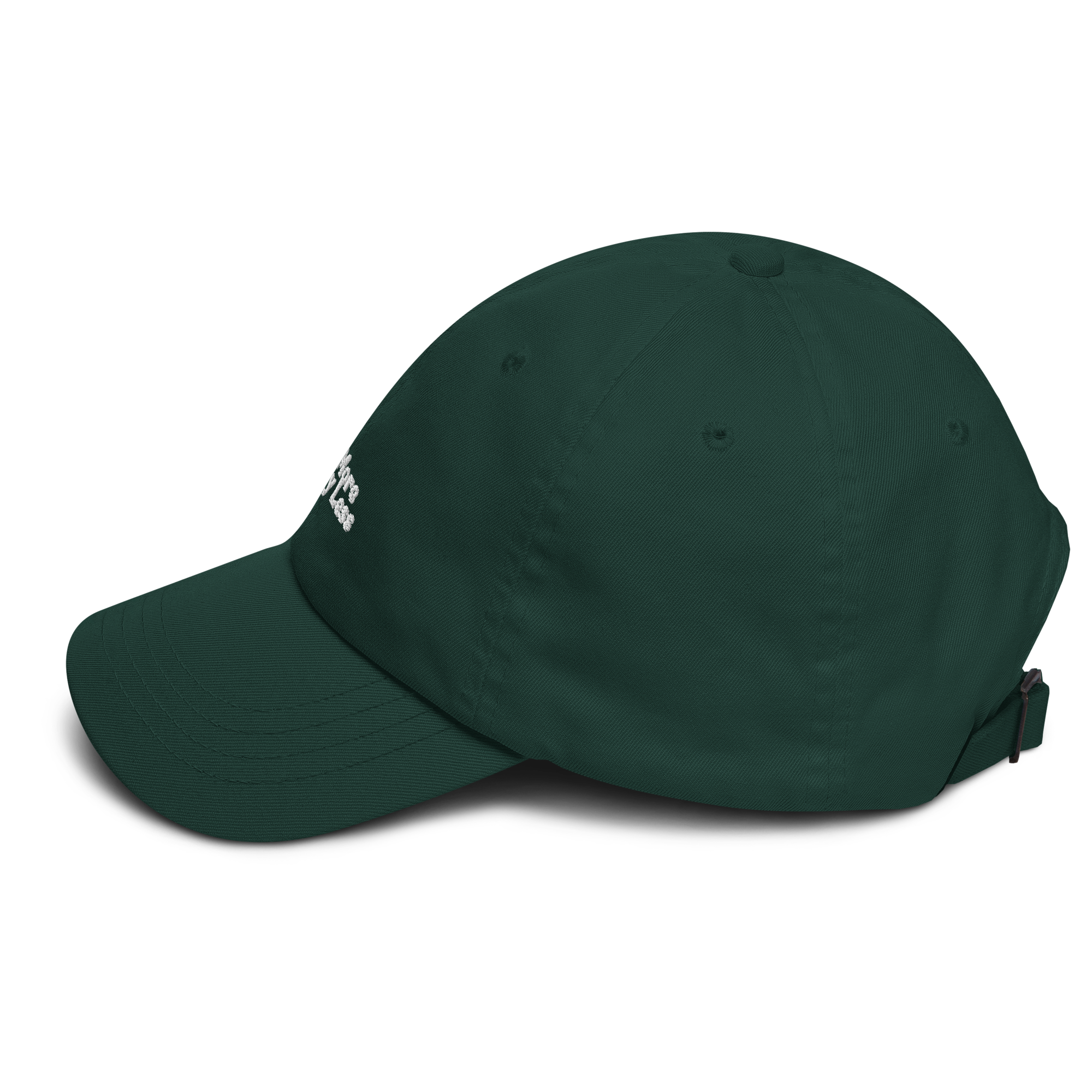 Run More Worry Less Minimal Dad Hat