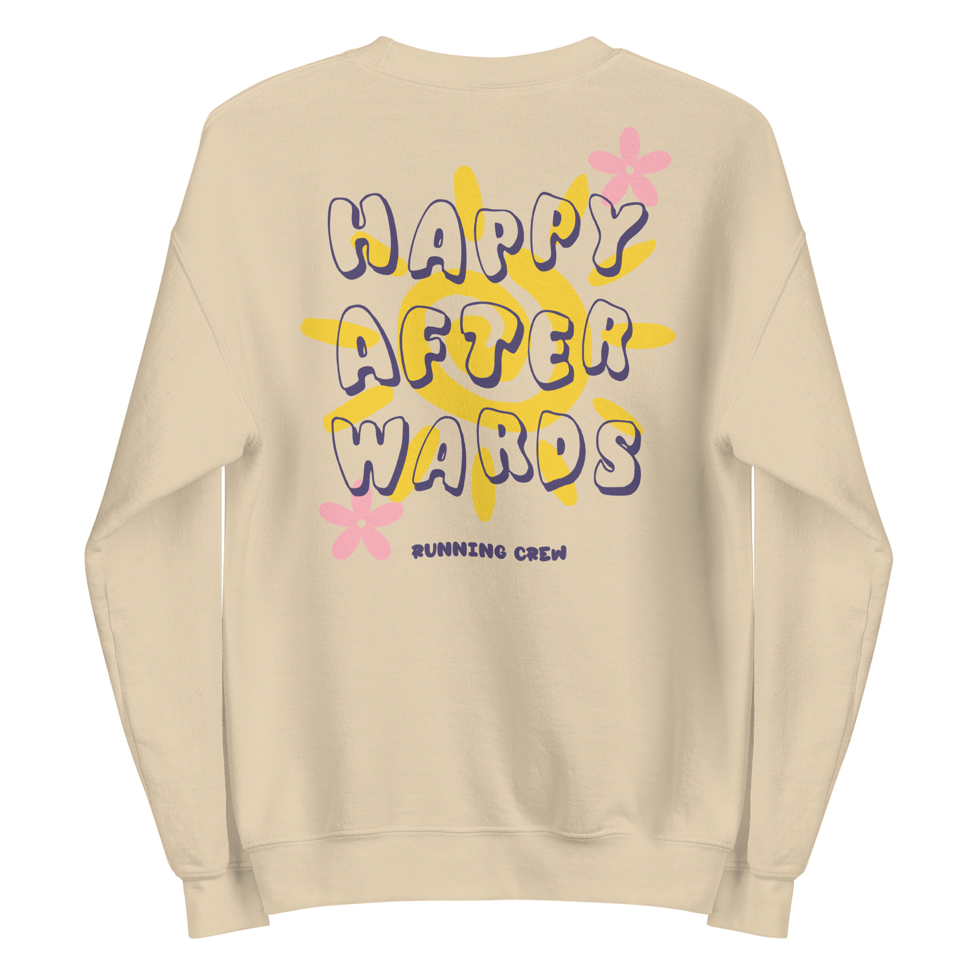 Happy Afterwards Running Crew Women s Sweatshirt