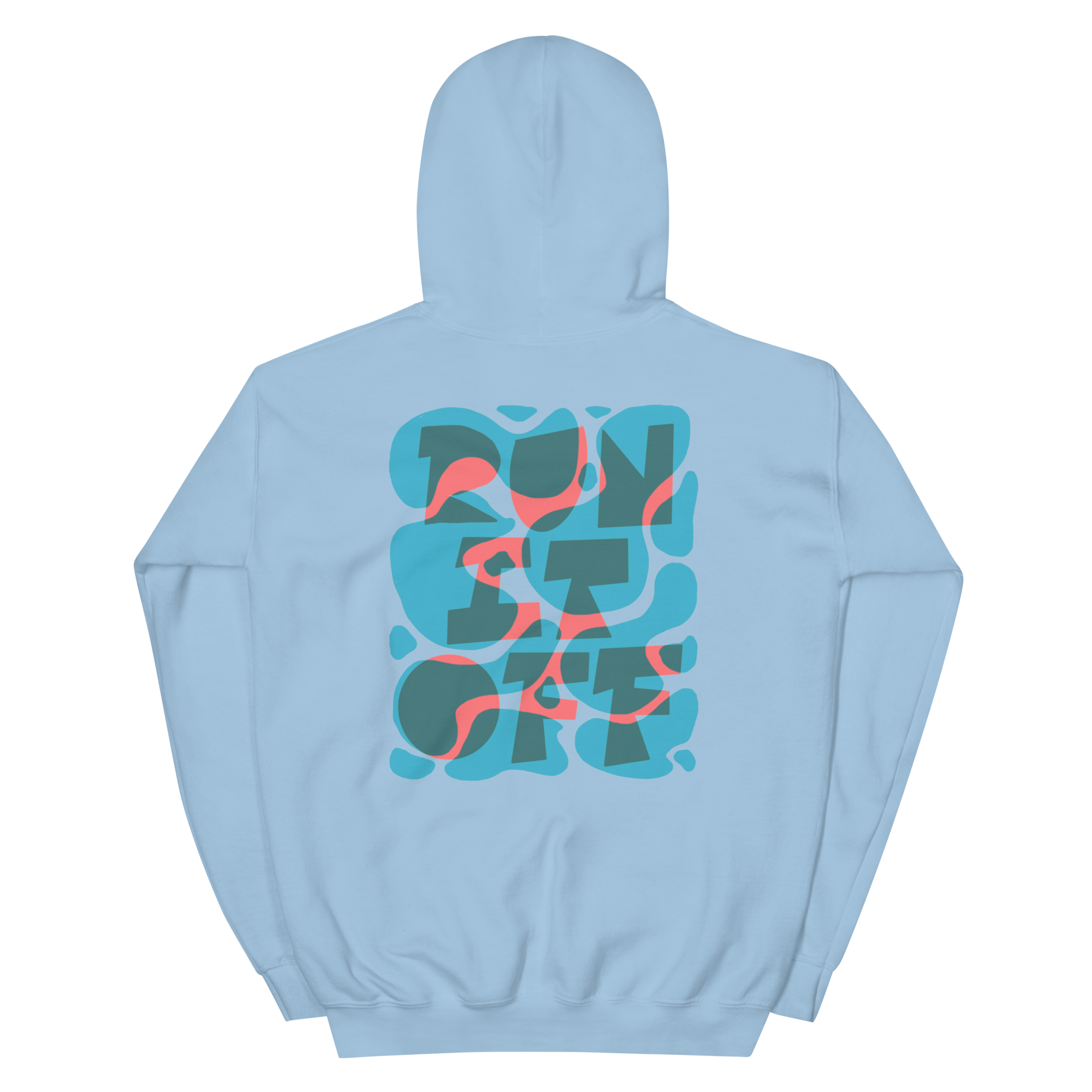 Run It Off Graphic Men's Hoodie