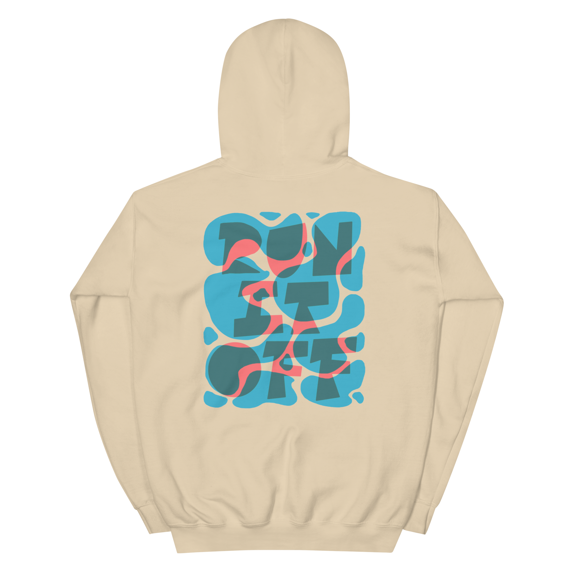 Run It Off Graphic Men's Hoodie