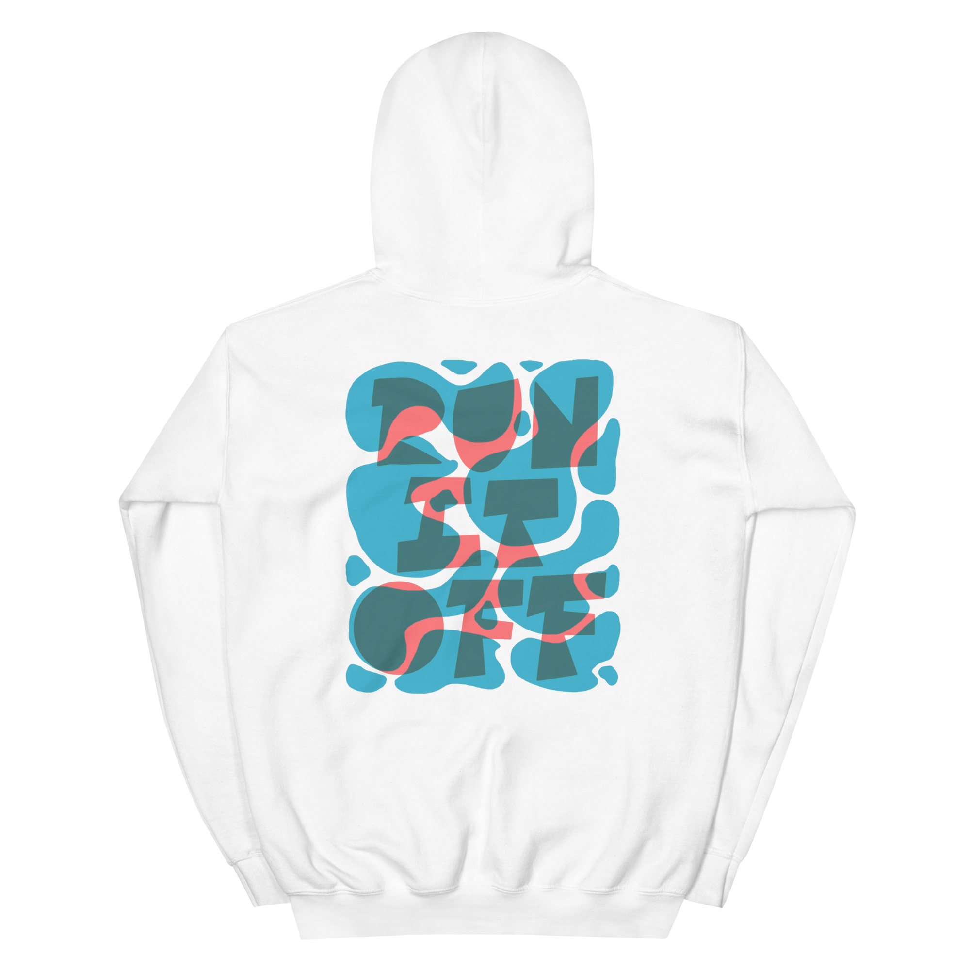 Run It Off Graphic Men's Hoodie