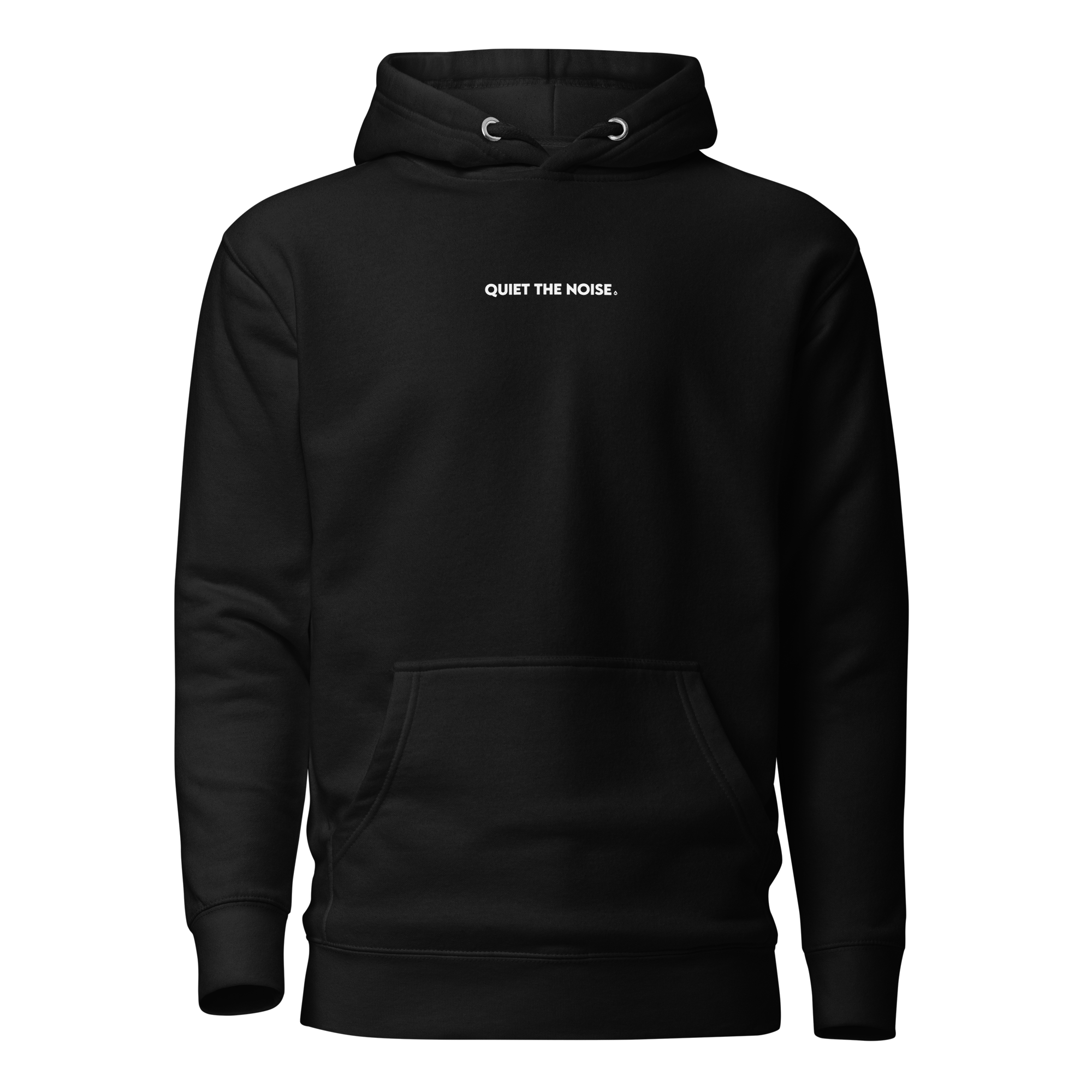 Quiet The Noise Men's Fitted Hoodie