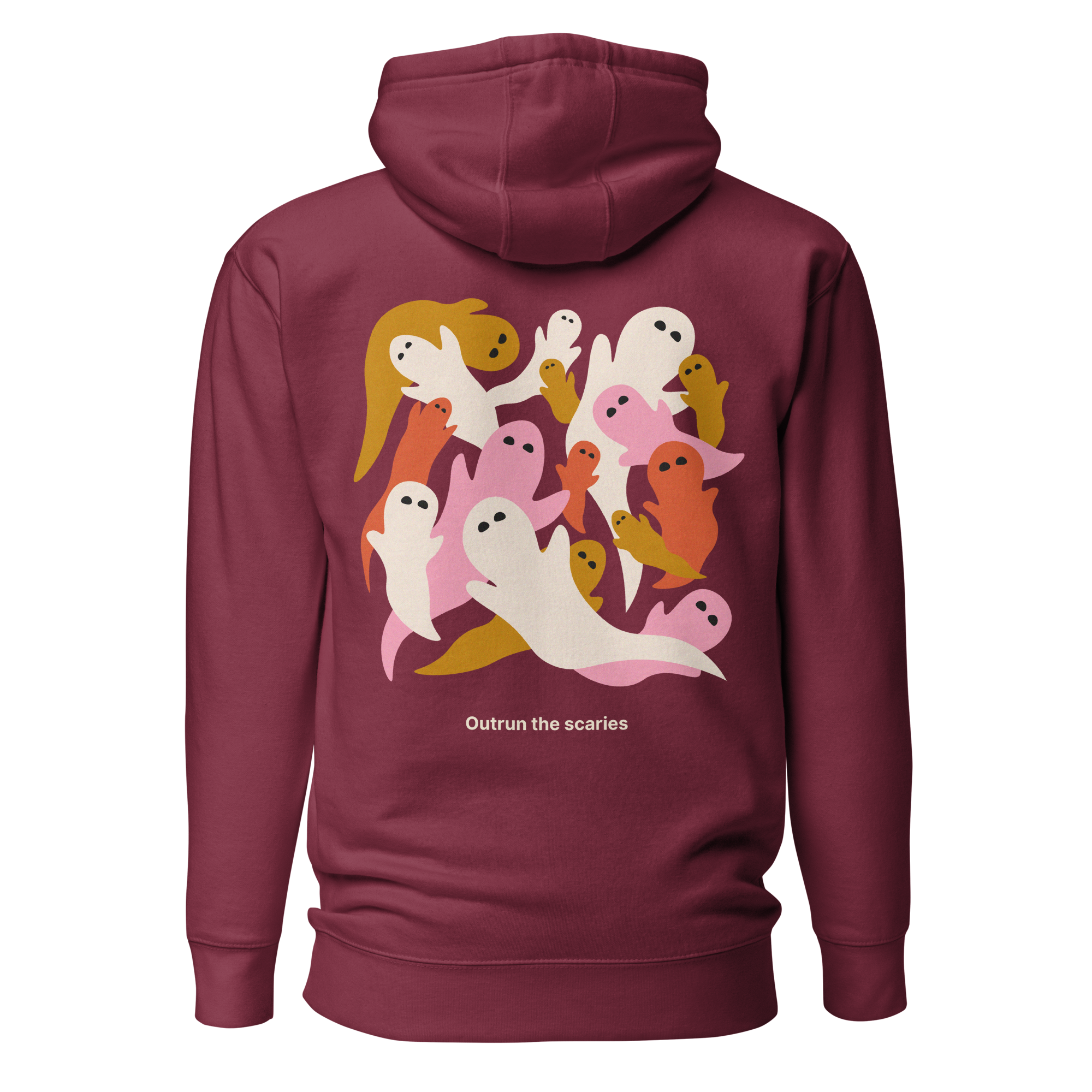 Outrun the Scaries Women’s Fitted Hoodie