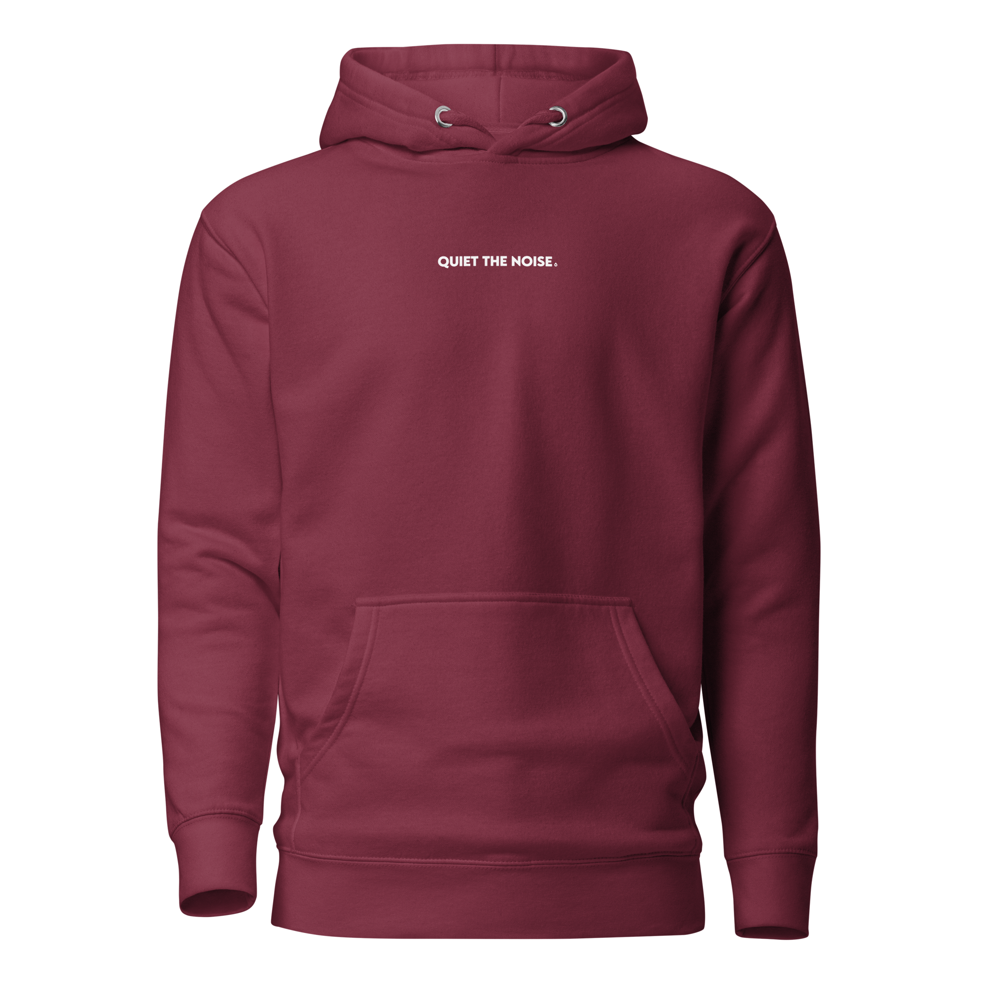 Quiet The Noise Men's Fitted Hoodie