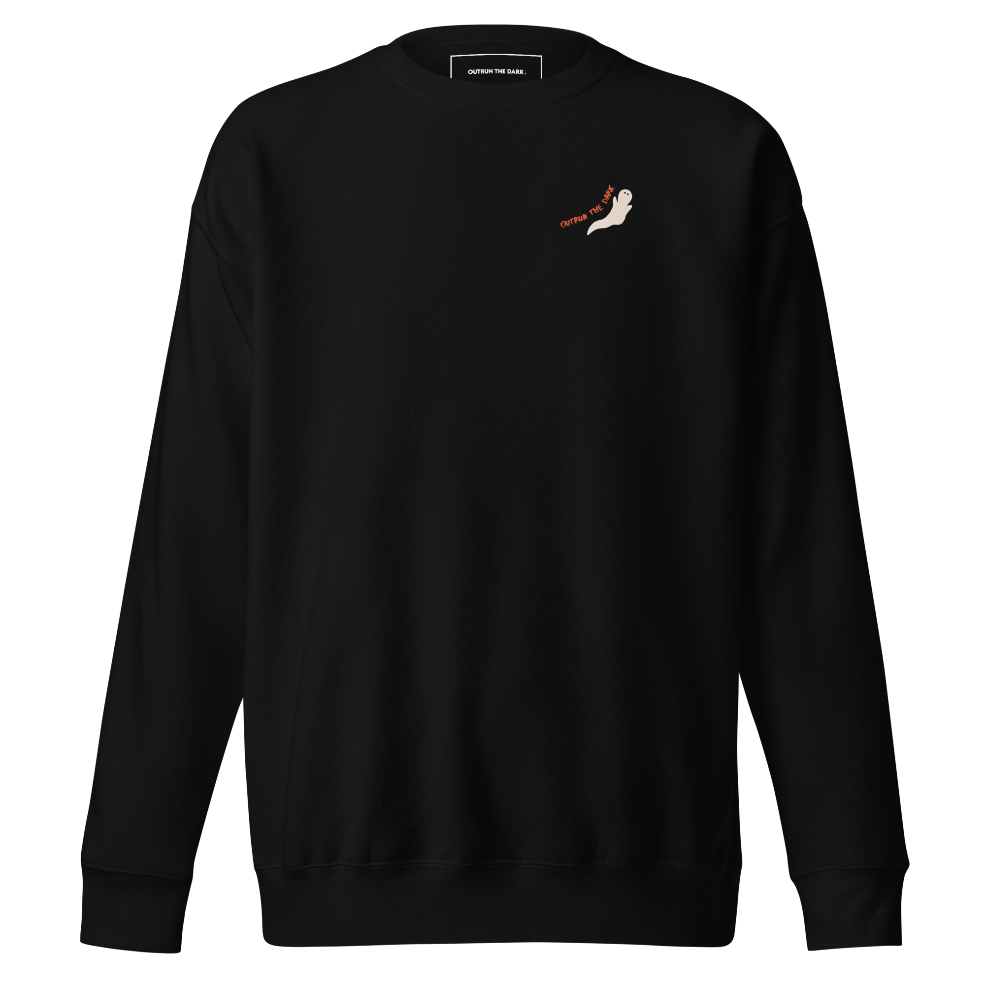 Outrun the Scaries Women’s Fitted Sweatshirt