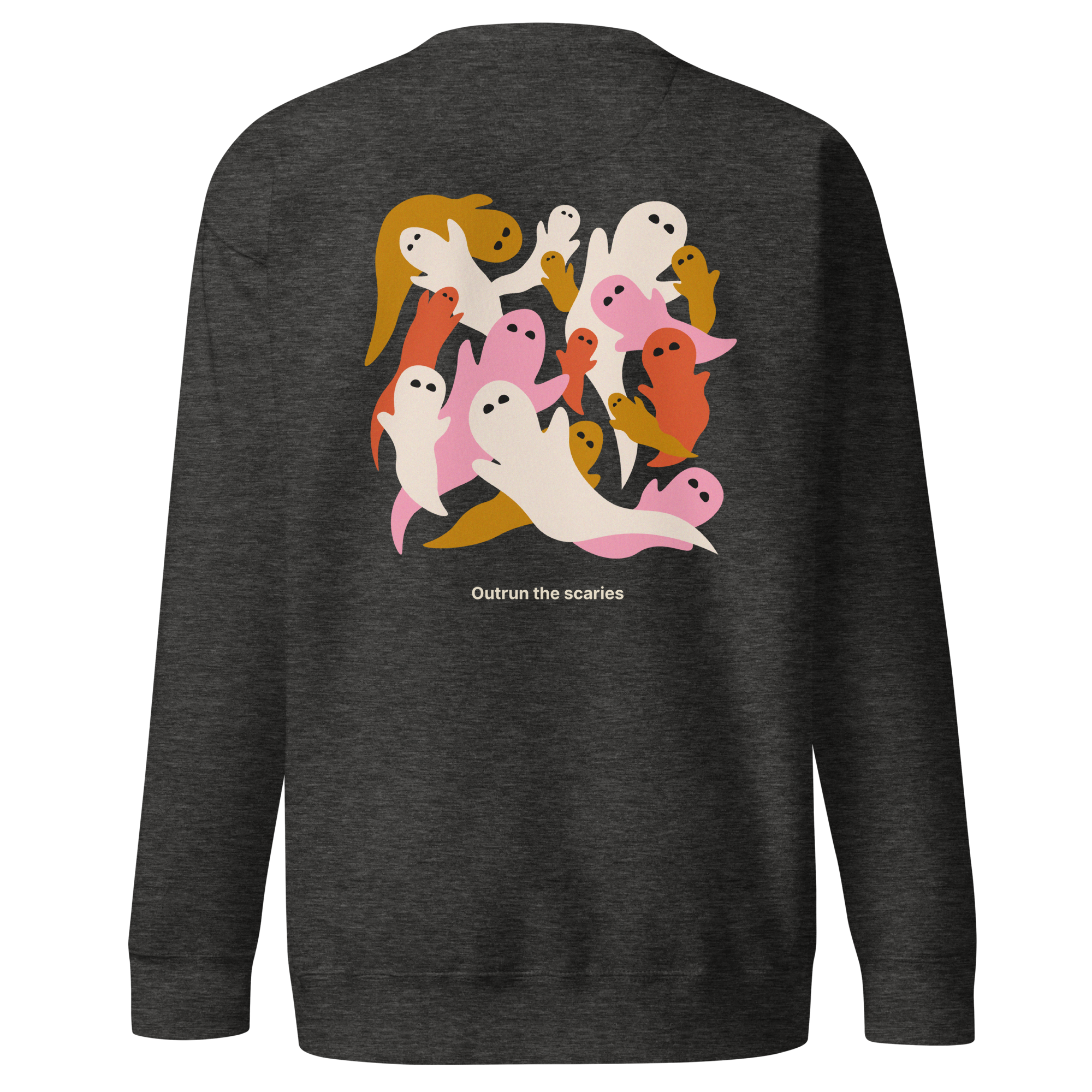 Outrun the Scaries Women’s Fitted Sweatshirt