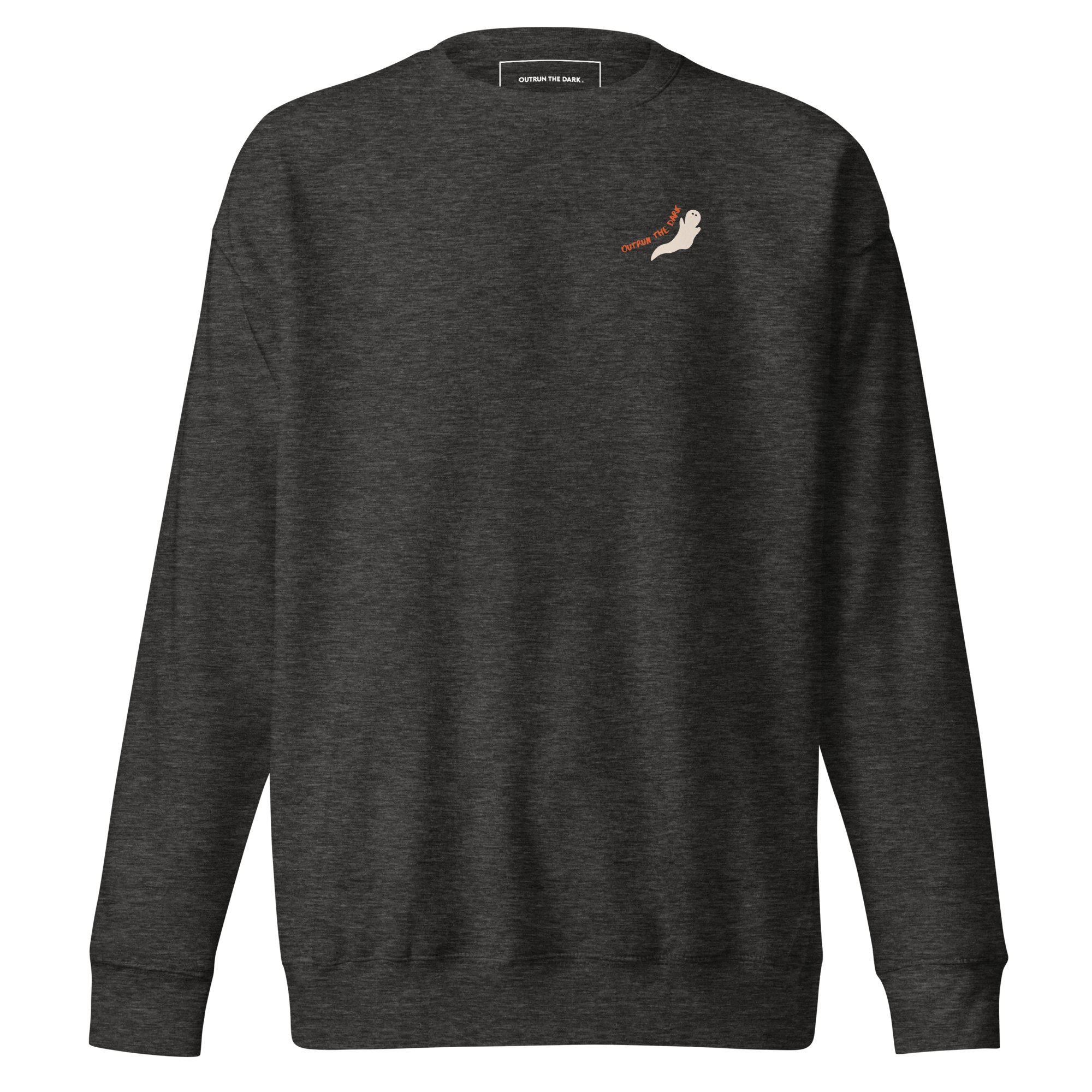 Outrun the Scaries Women’s Fitted Sweatshirt