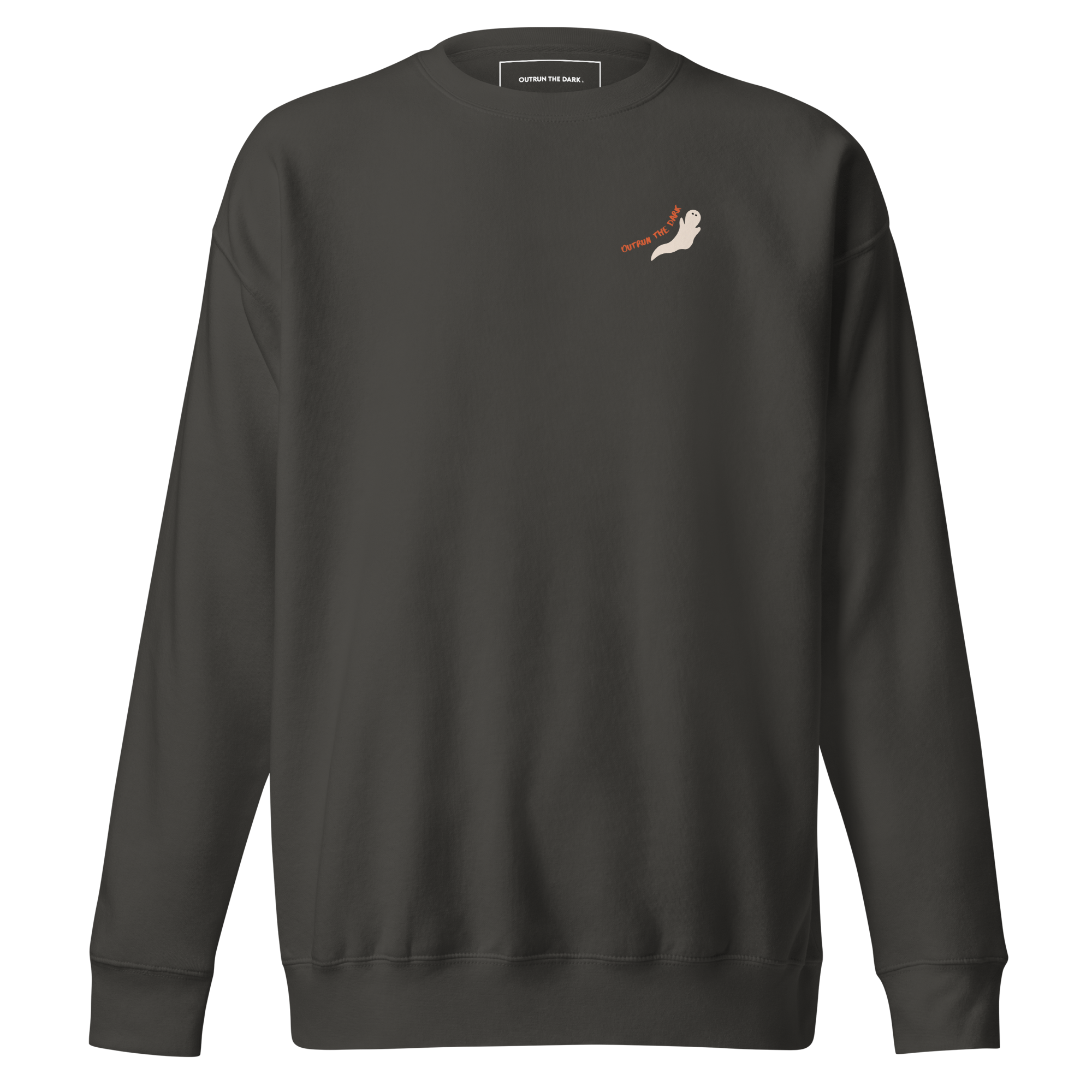 Outrun the Scaries Women’s Fitted Sweatshirt