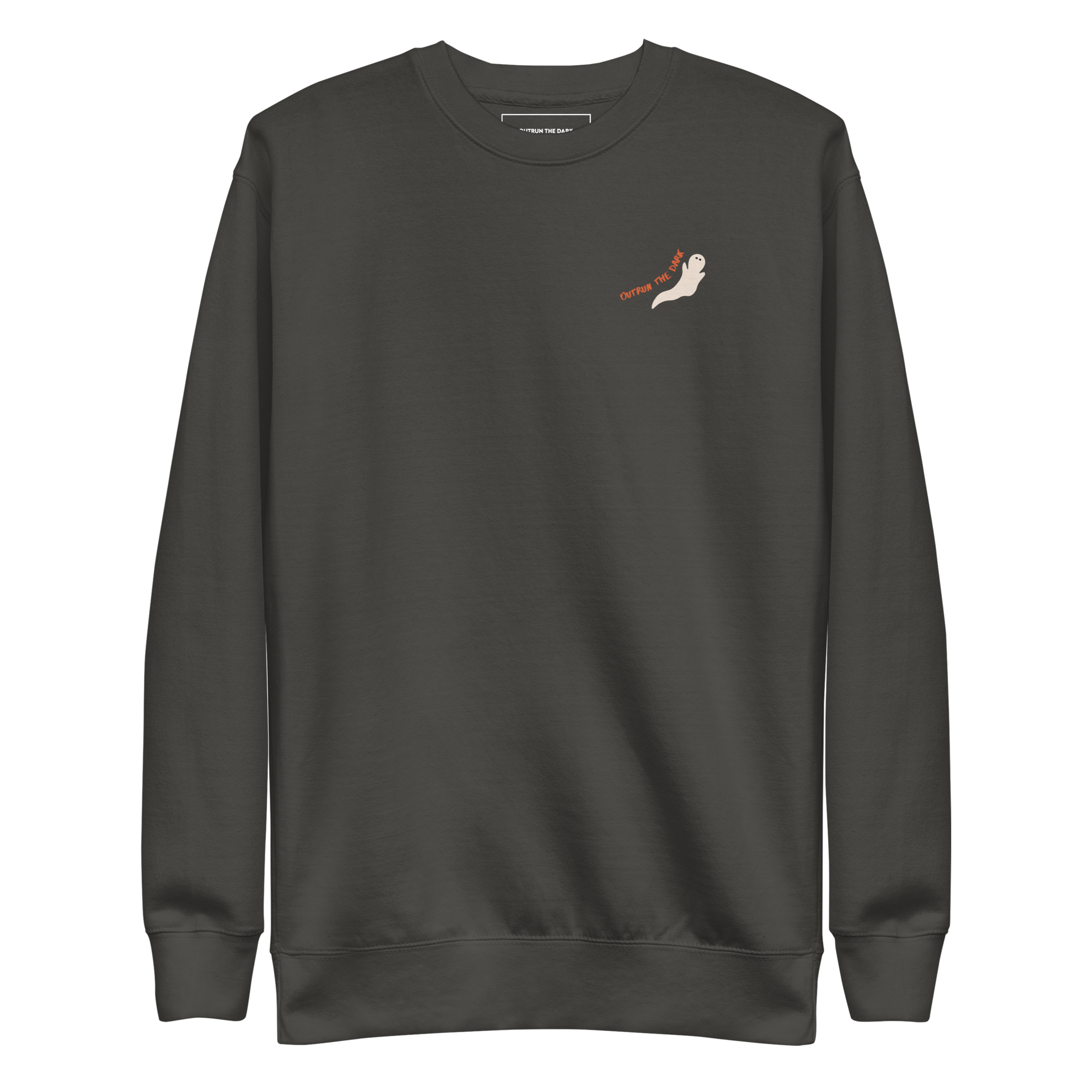 Outrun the Scaries Men’s Fitted Sweatshirt