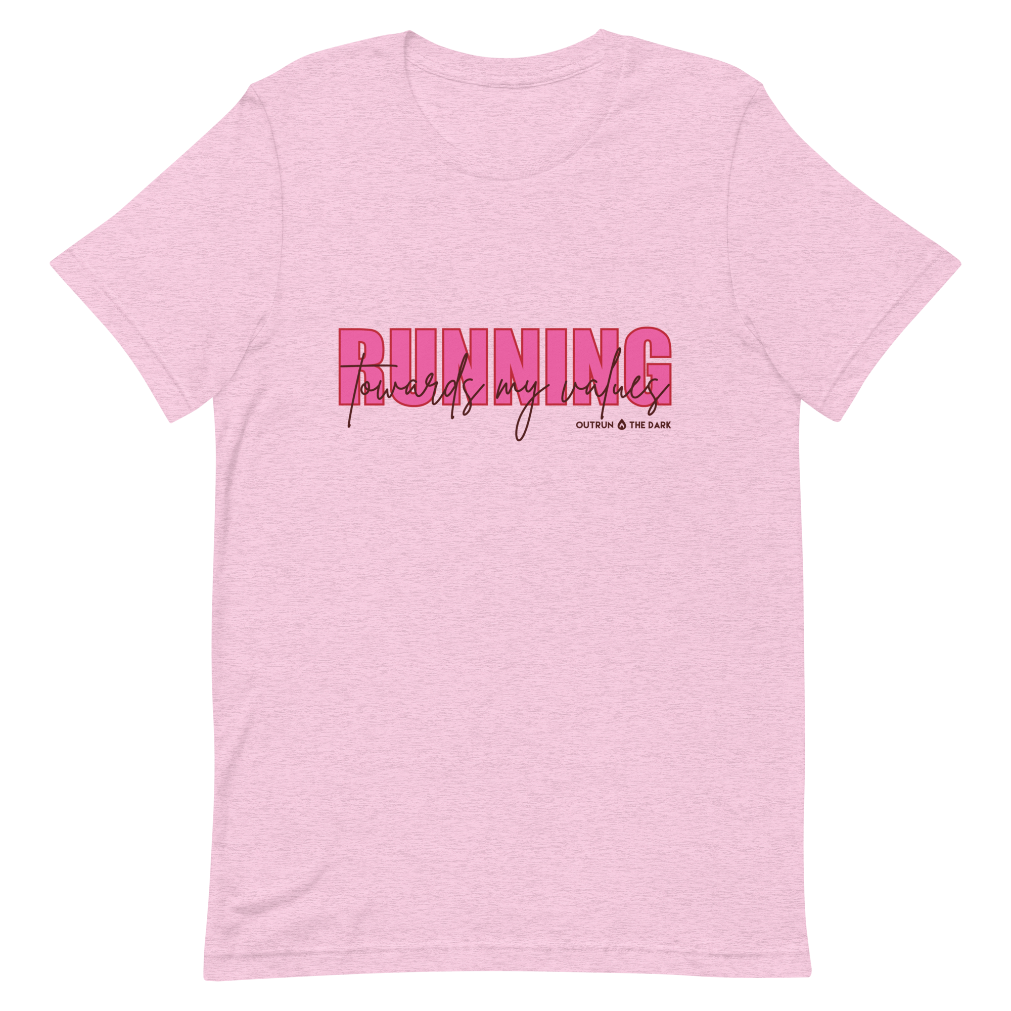 Running Towards My Values Tee