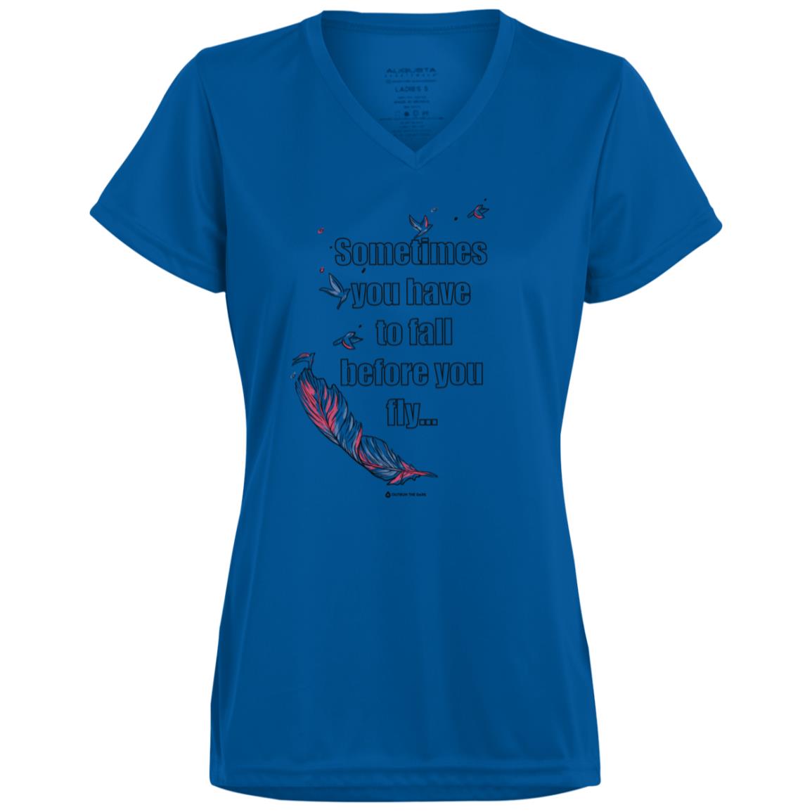 Before you fly Women's Performance V-neck Tee