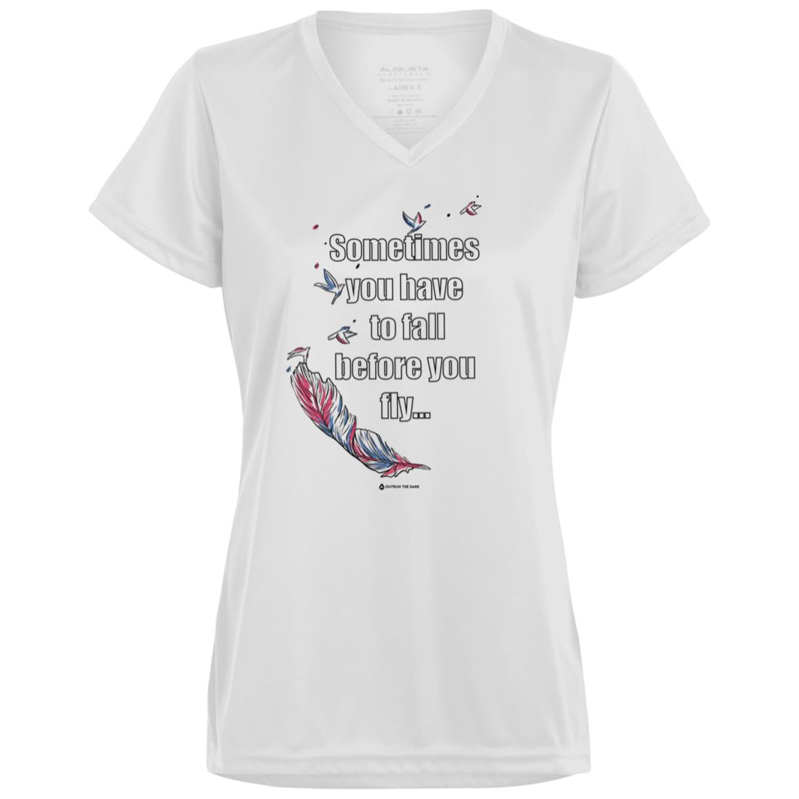 Before you fly Women's Performance V-neck Tee
