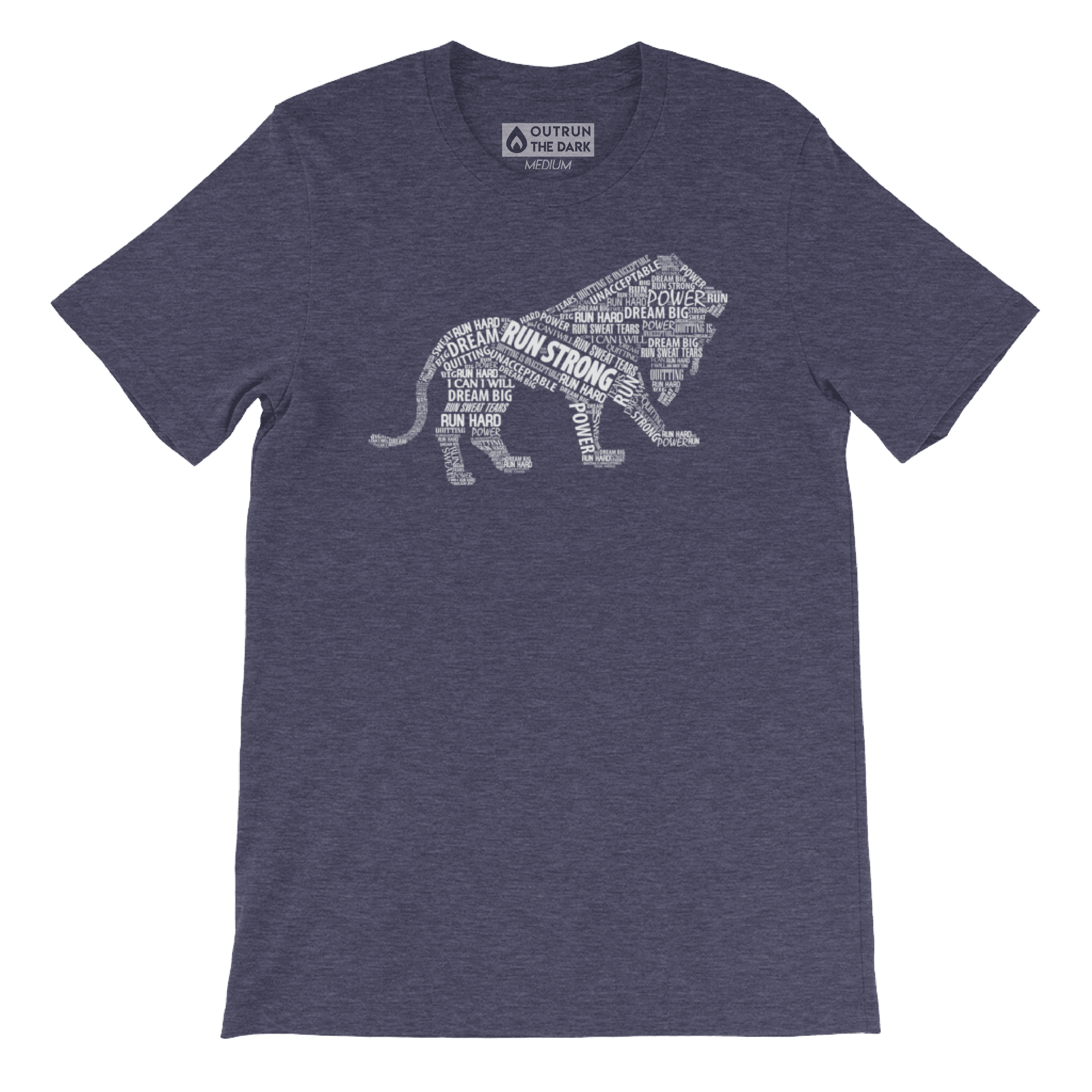 Run Strong Lion Tee
