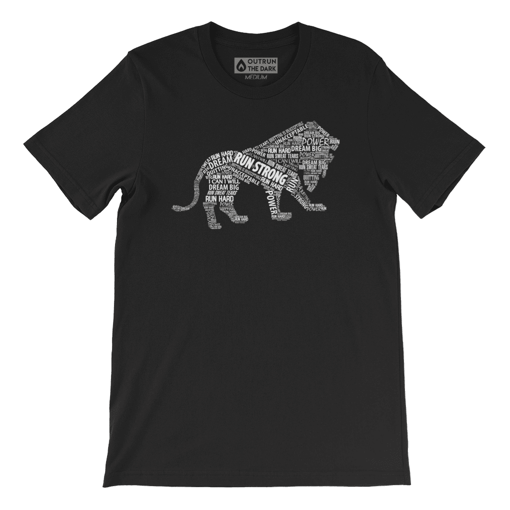 Run Strong Lion Tee