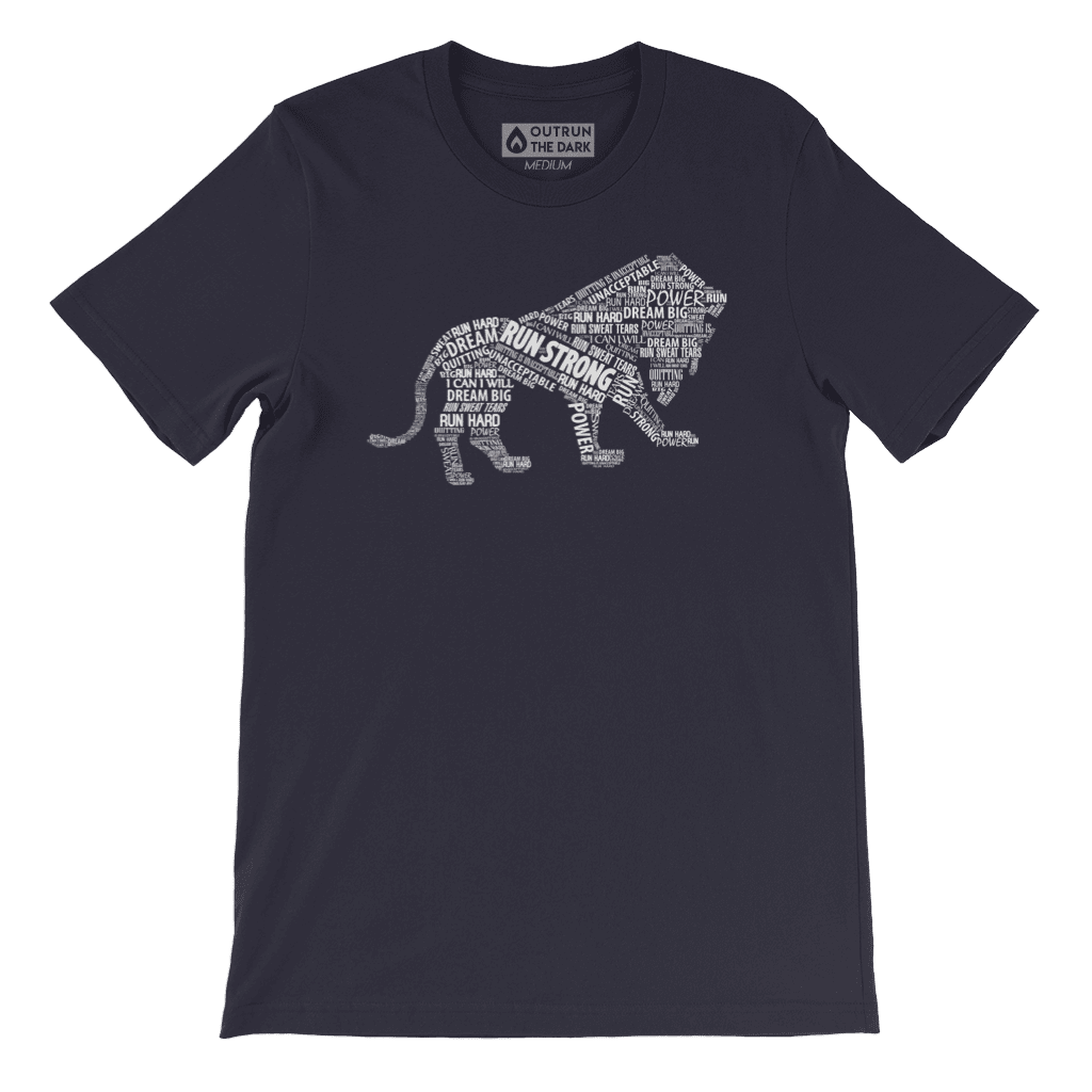 Run Strong Lion Tee