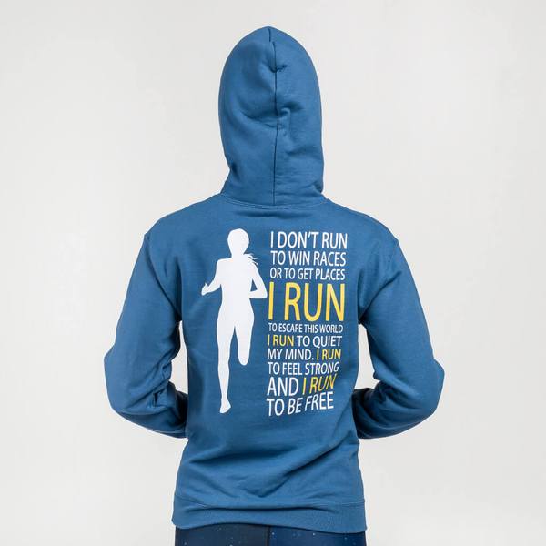 Run Free Womens Hoodie