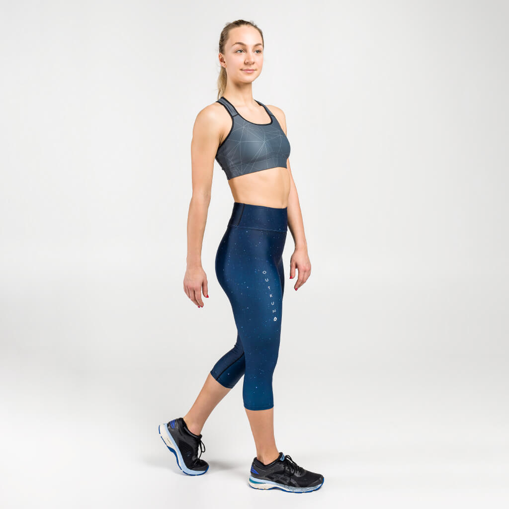 Outrun Stars High Capris