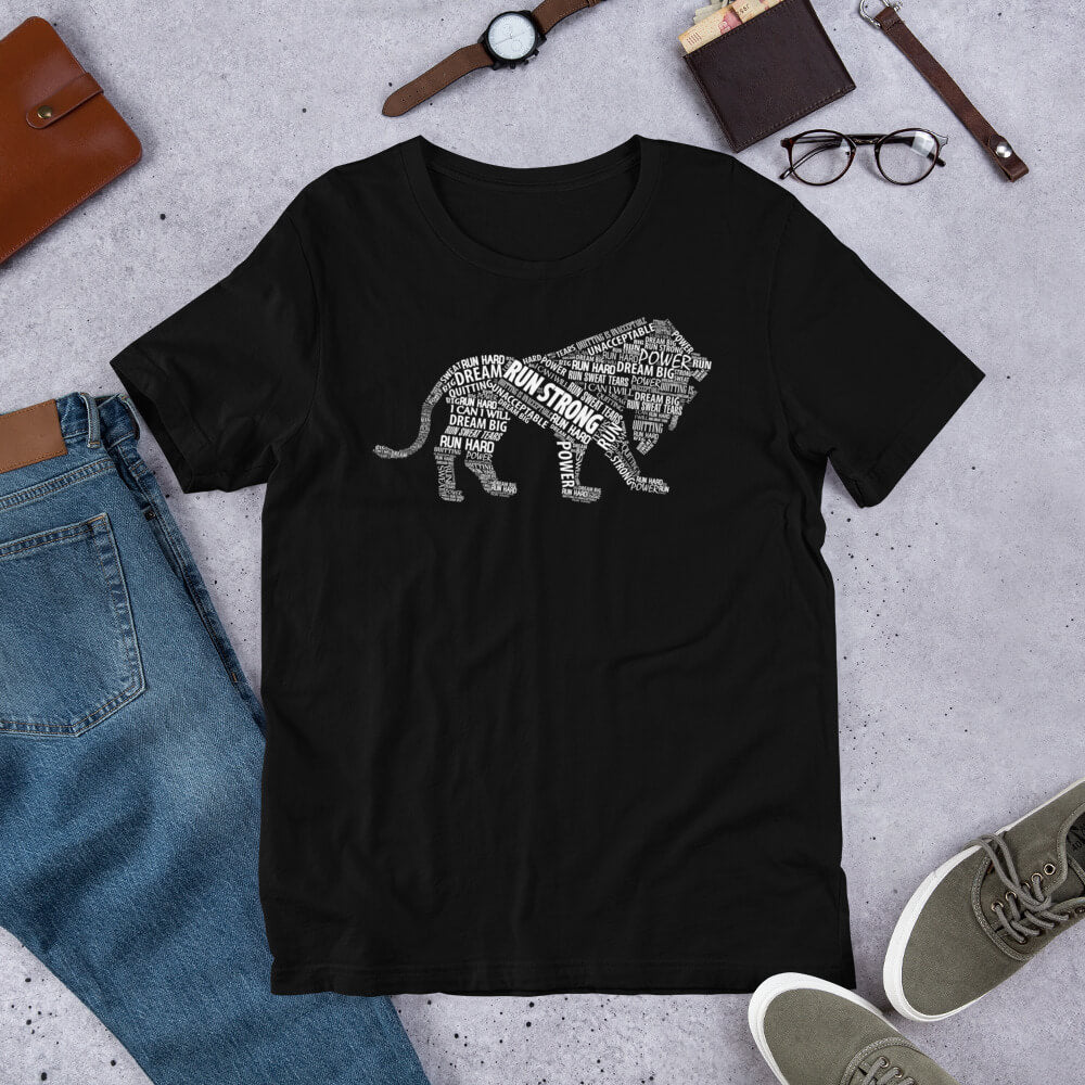 Run Strong Lion Women's Tee