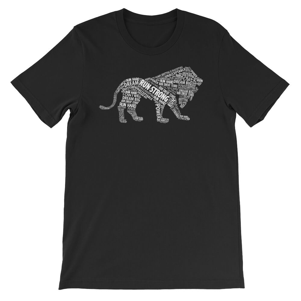 Run Strong Lion Women's Tee