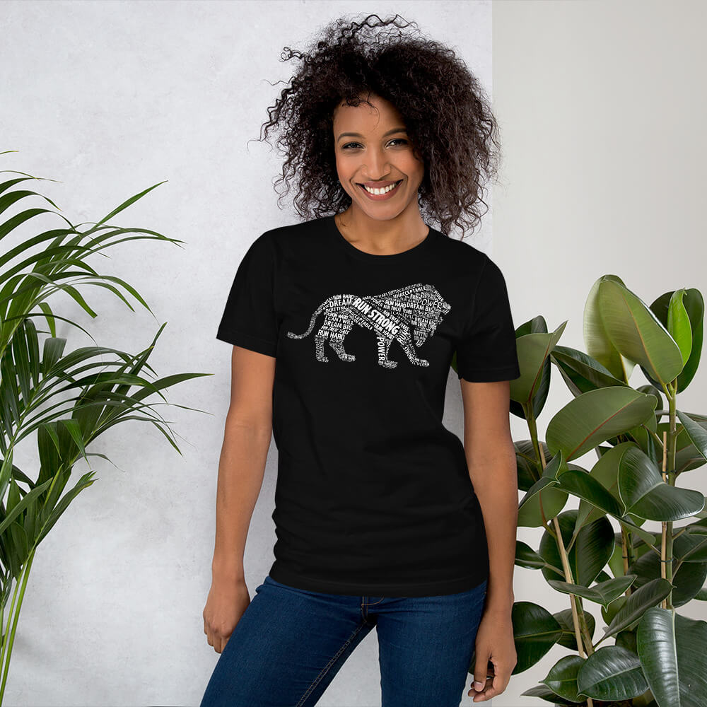 Run Strong Lion Women's Tee