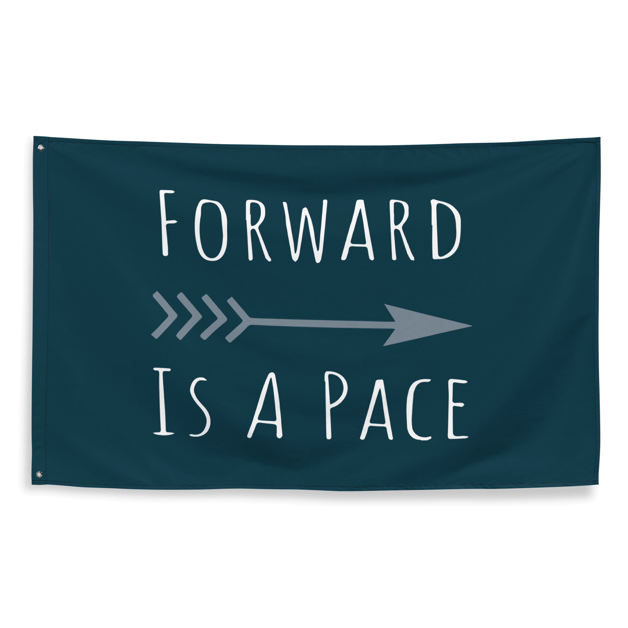 Forward is a pace Race Flag