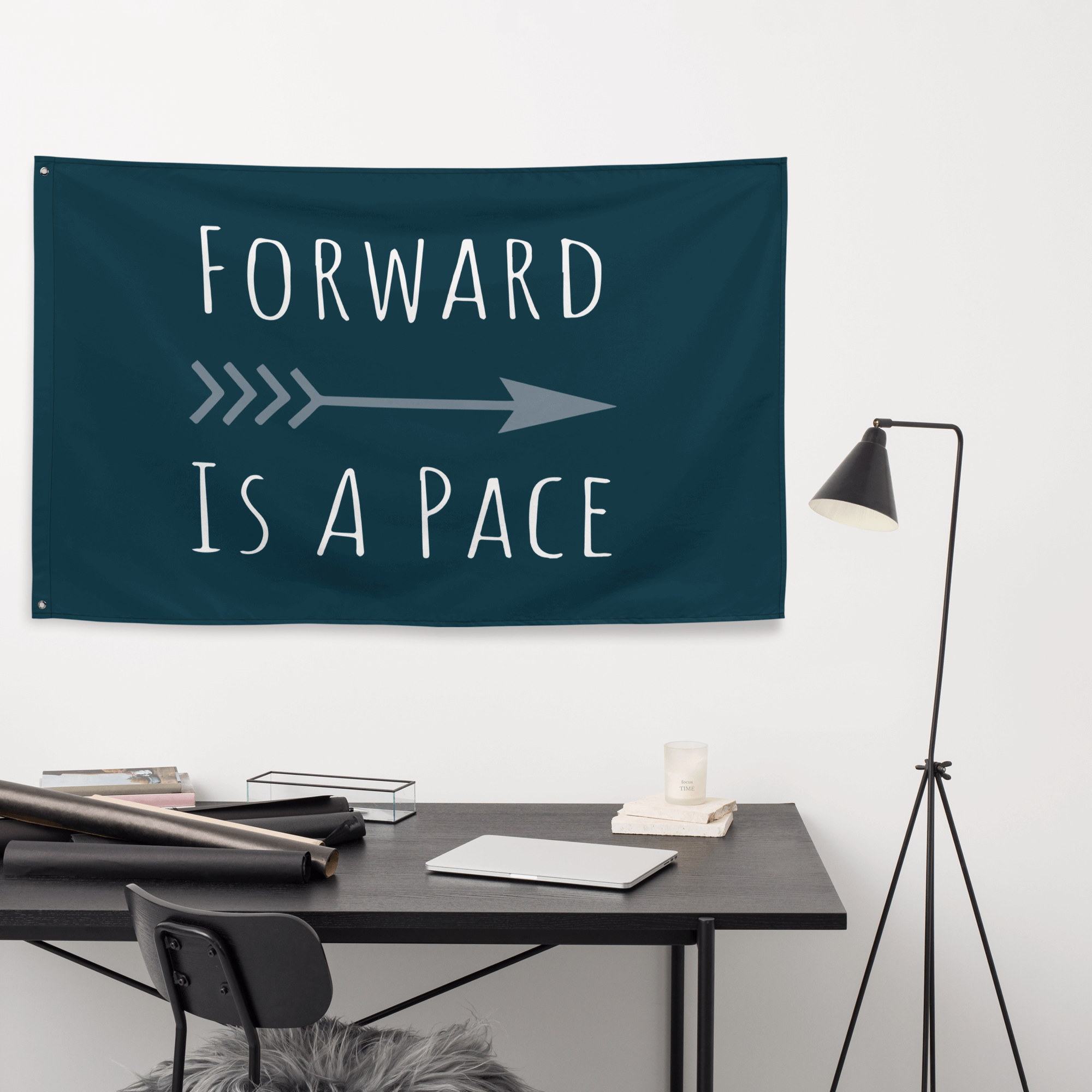Forward is a pace Race Flag