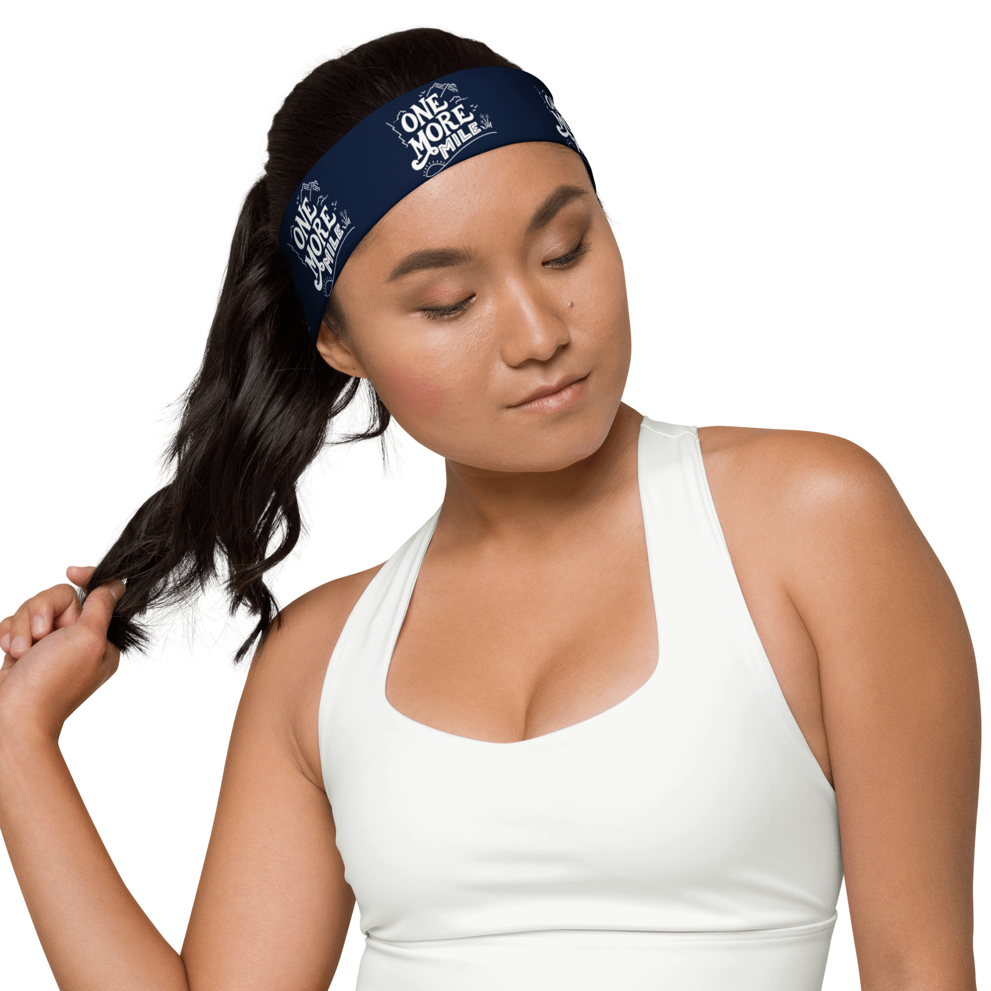 One more mile Headband