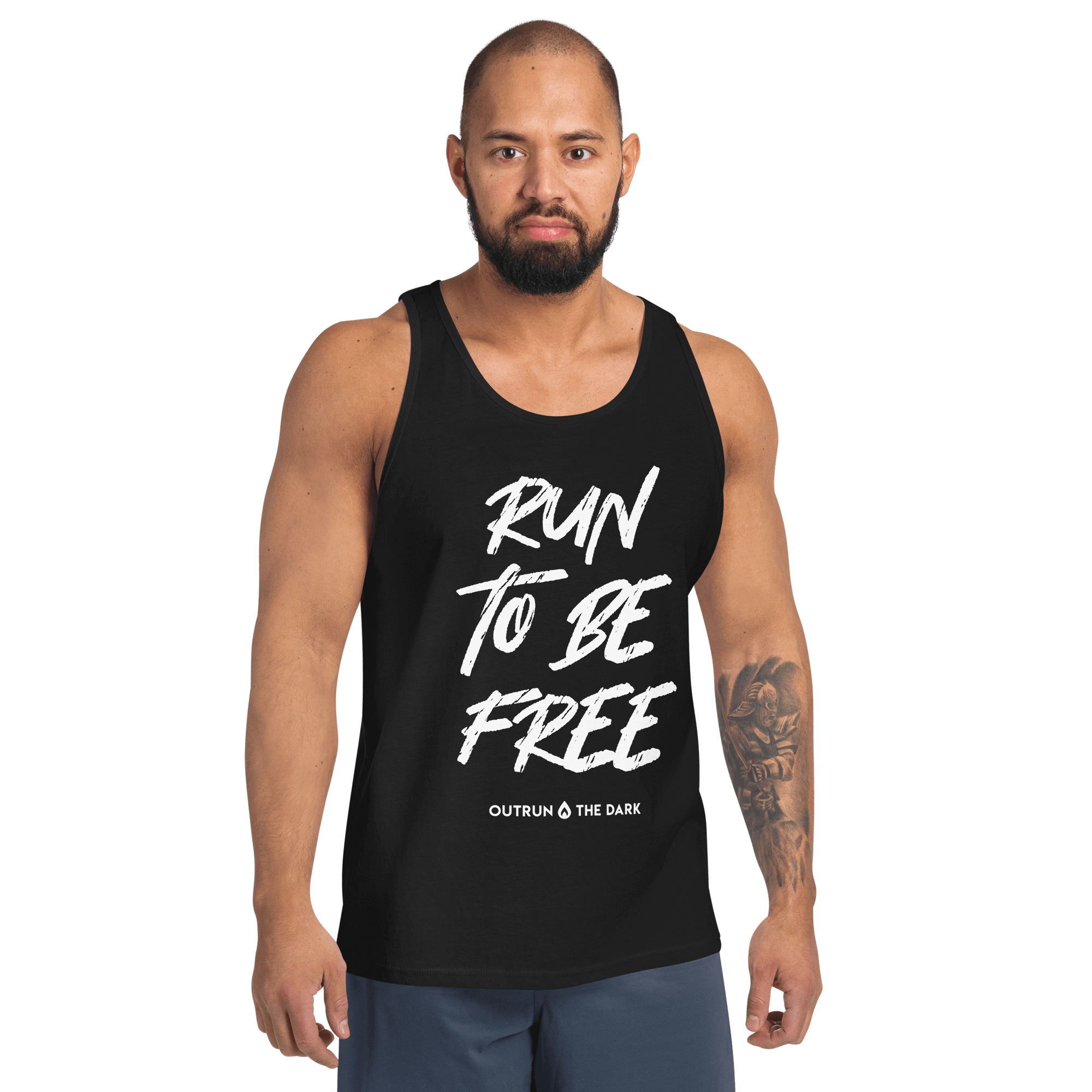 Run to be free Men's Tanktop