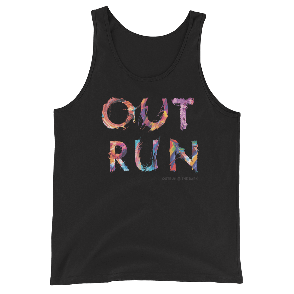 OUTRUN Color Splash Men’s Tanktop