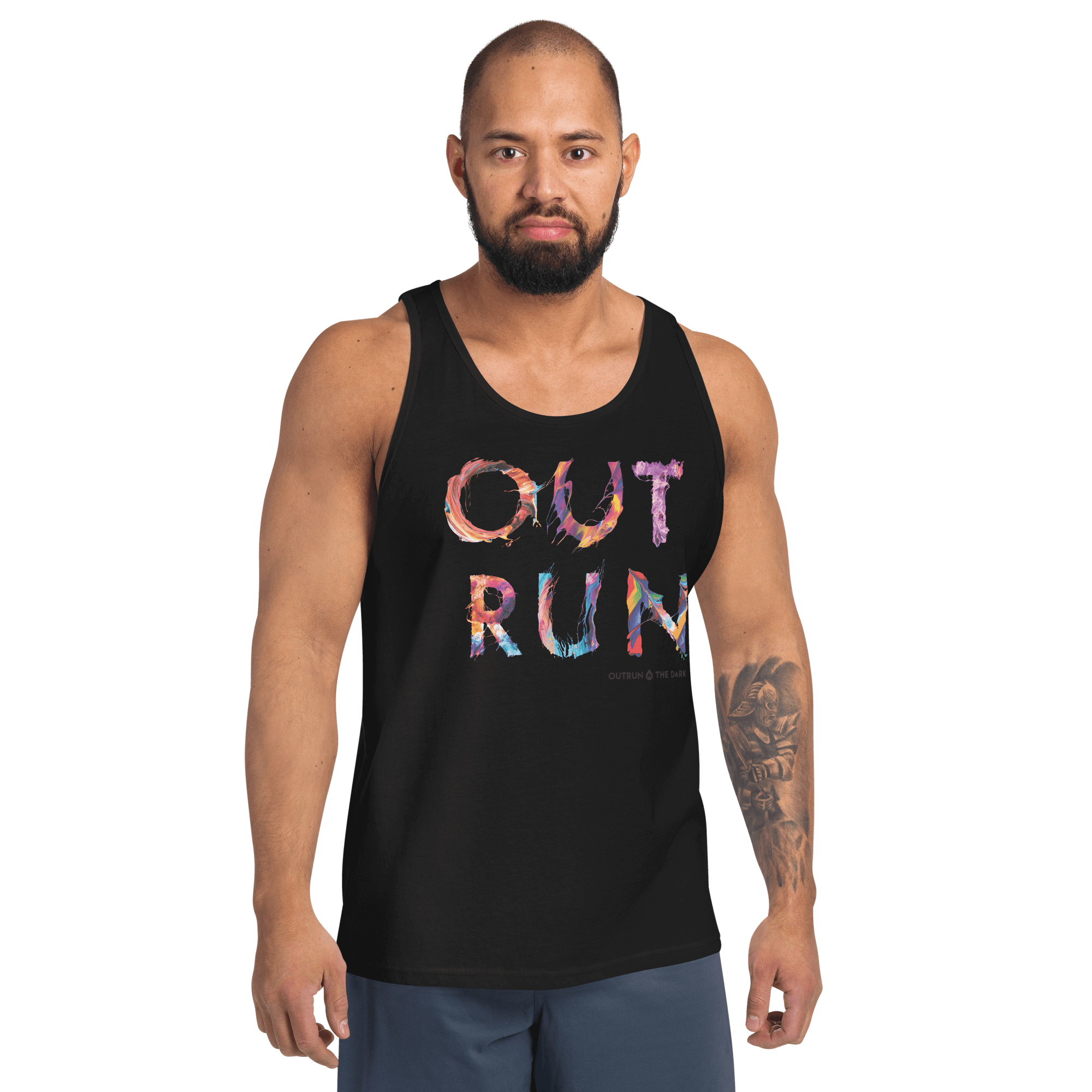 OUTRUN Color Splash Men’s Tanktop