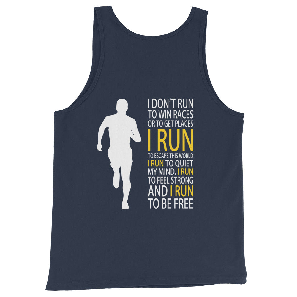 Run Free Mens Tanktop