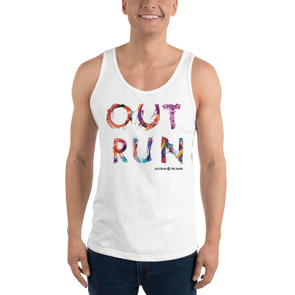 OUTRUN Color Splash Men’s Tanktop