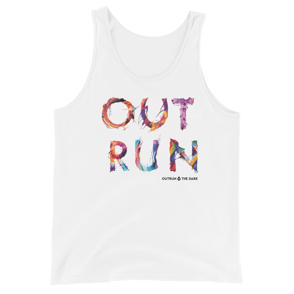 OUTRUN Color Splash Men’s Tanktop