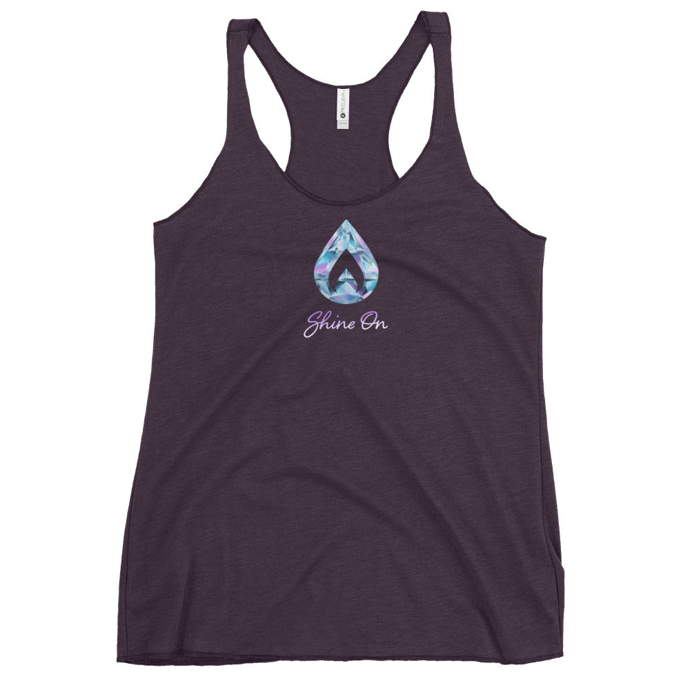 Shine On Women's Racerback Tank