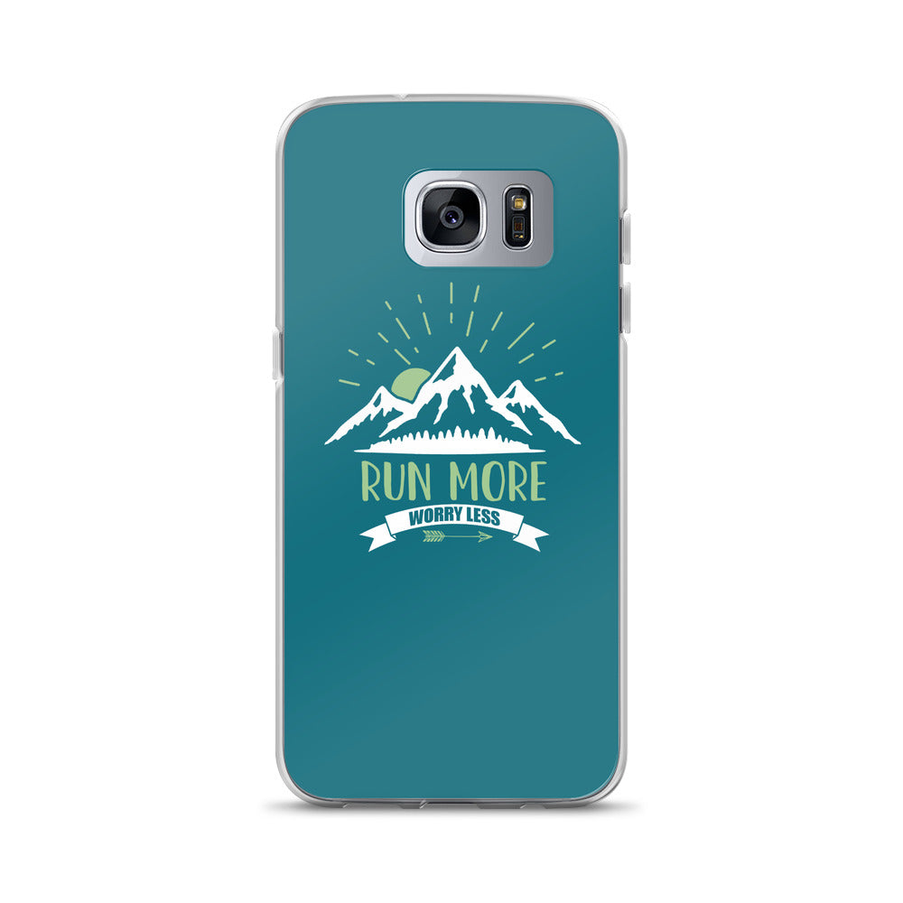 Run More Turquoise Samsung Case