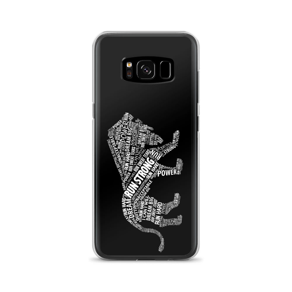 Run Strong Lion Samsung Case