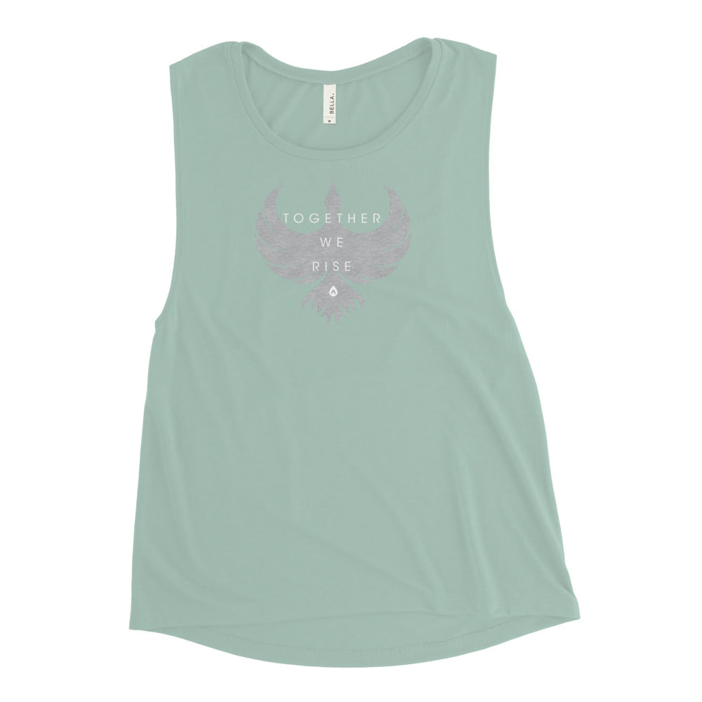 Phoenix White Ladies’ Muscle Tank