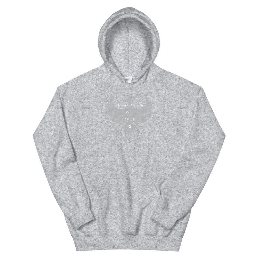 Phoenix White Men's Hoodie