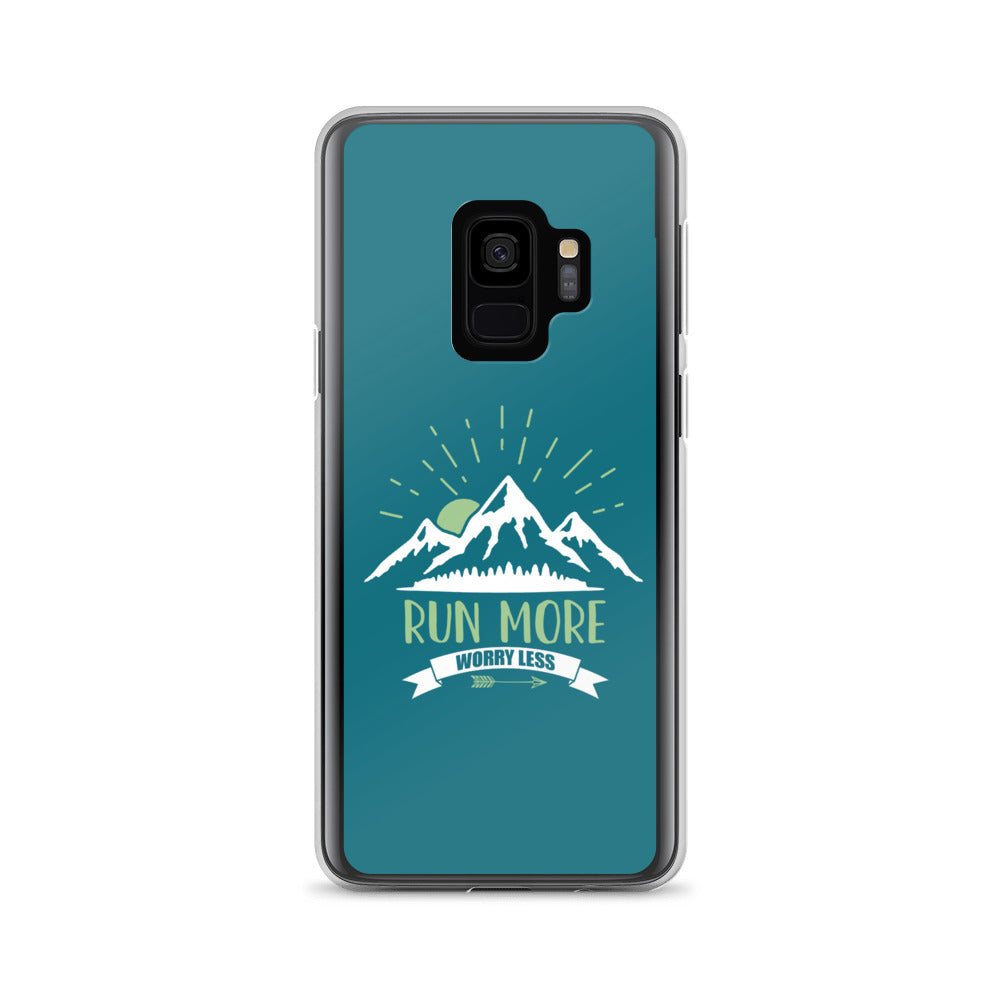 Run More Turquoise Samsung Case