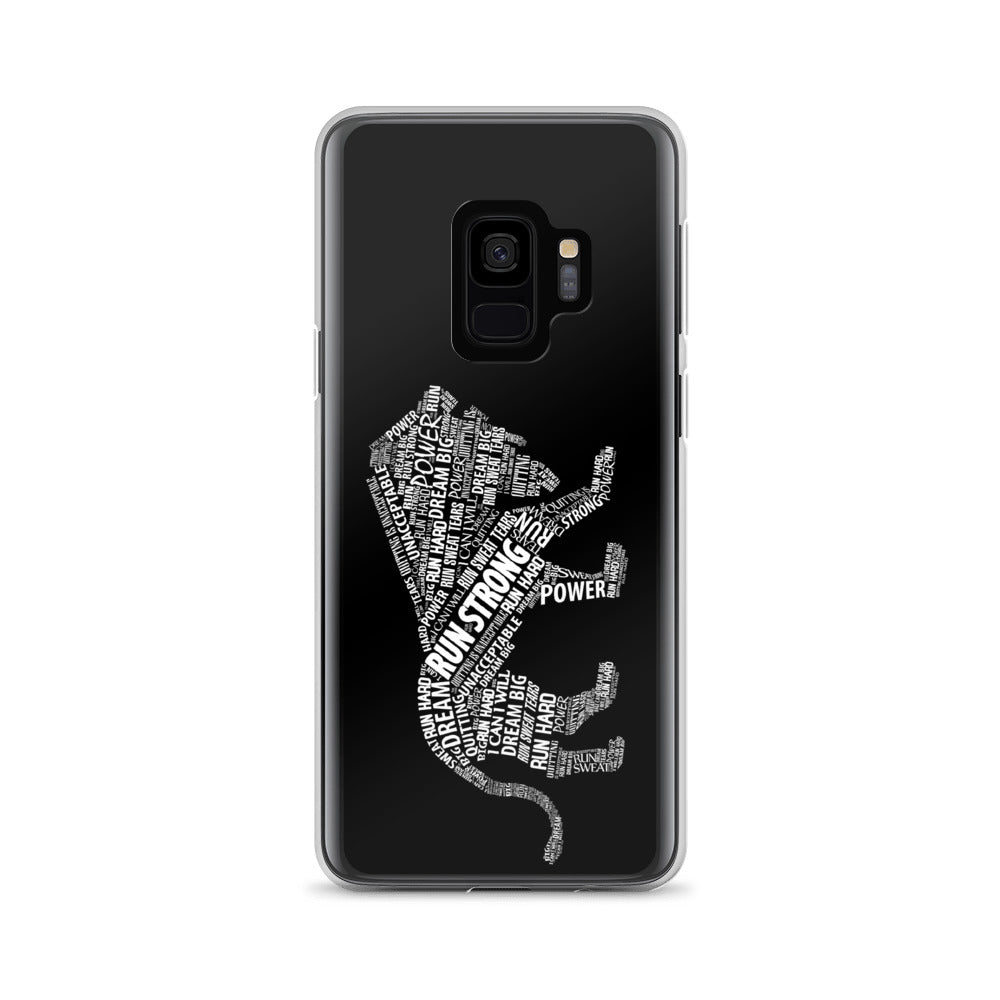 Run Strong Lion Samsung Case