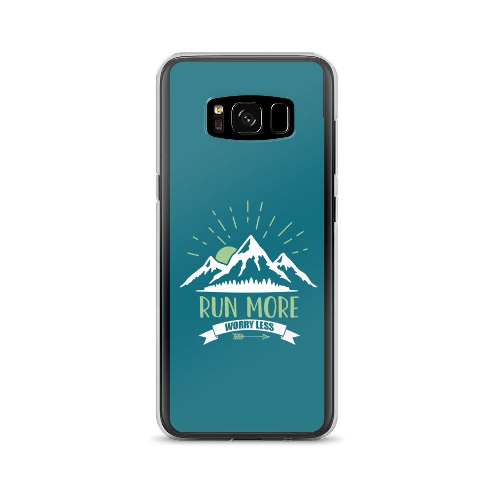 Run More Turquoise Samsung Case